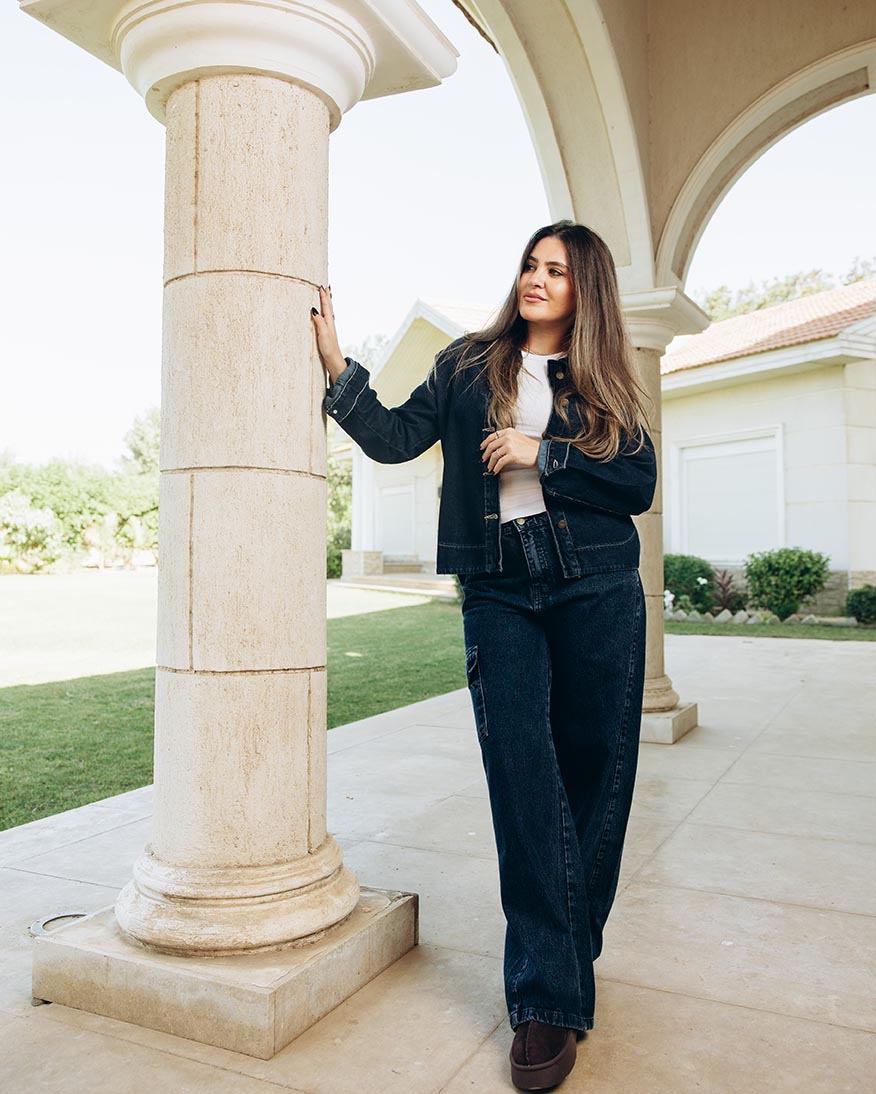 سترة جينز نسائية