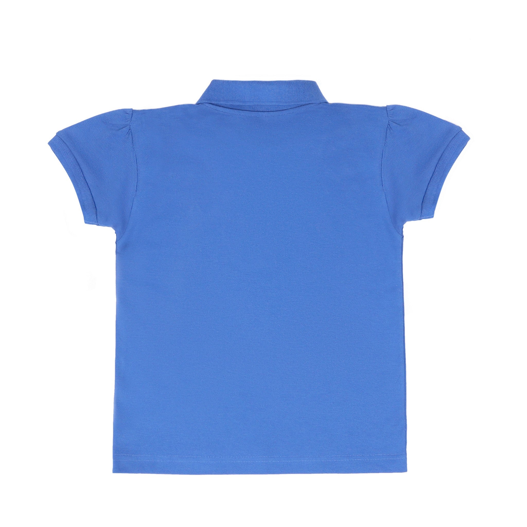 Girls Blue Polo T-Shirt
