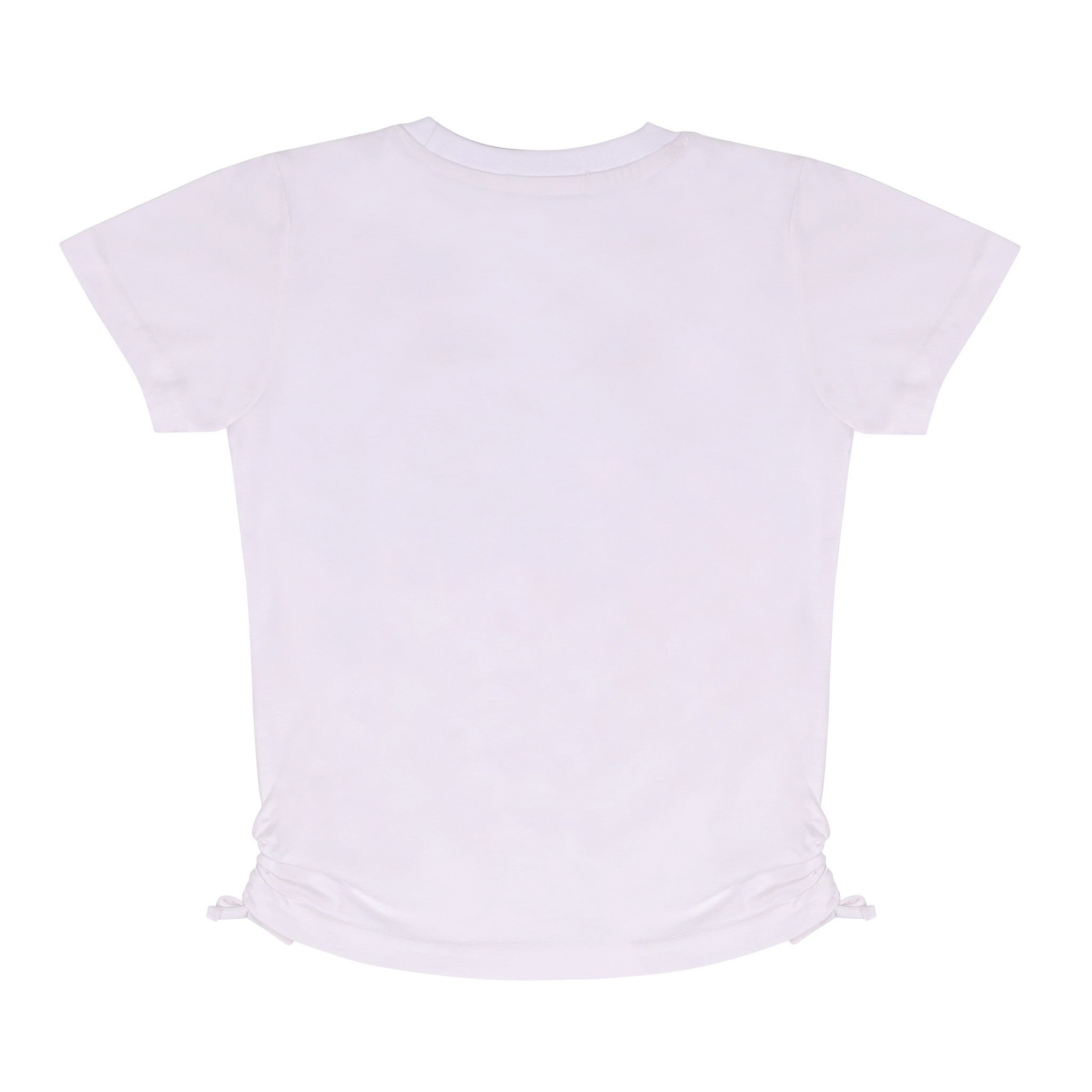 Skate Print White T-Shirt
