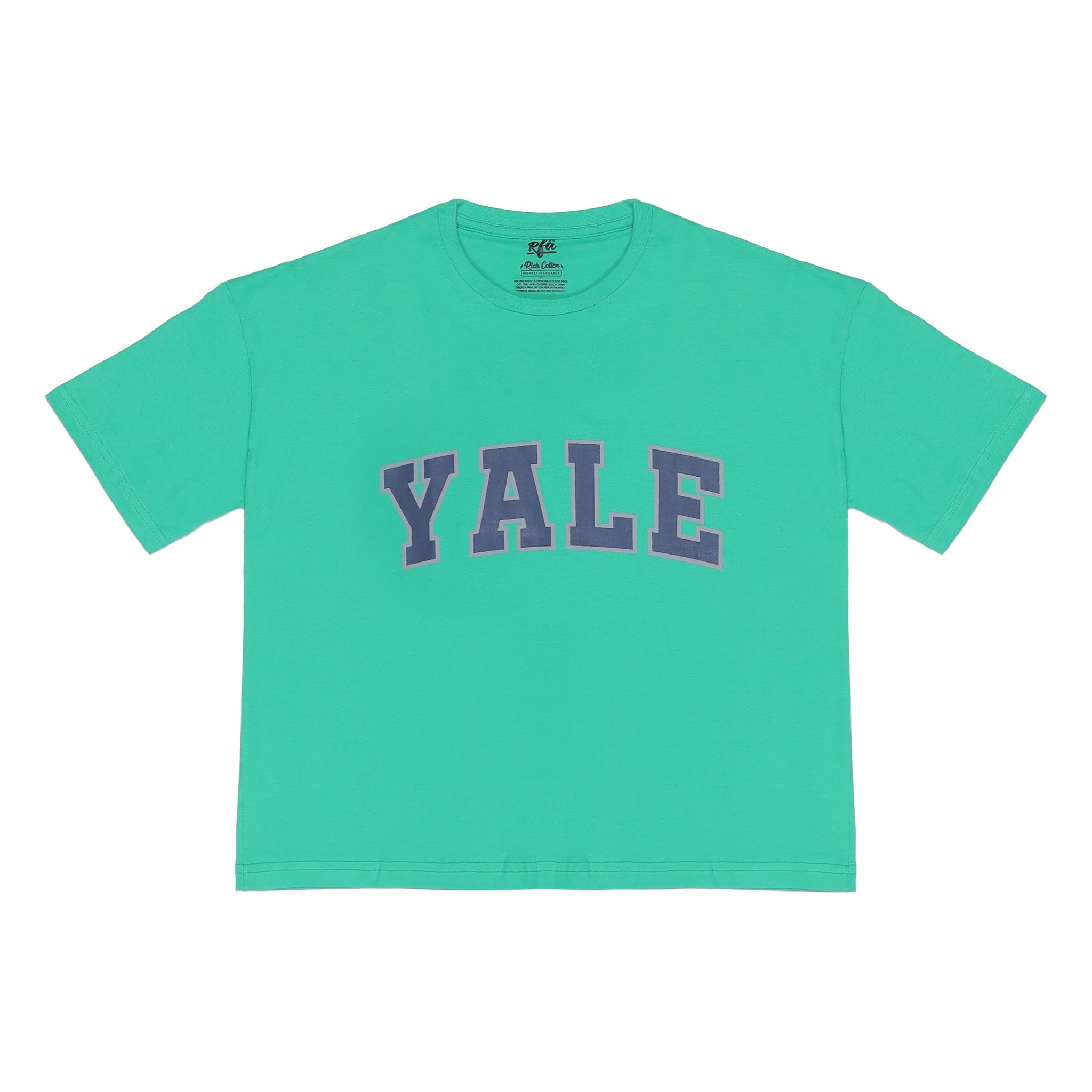 Yale Print Green T-Shirt