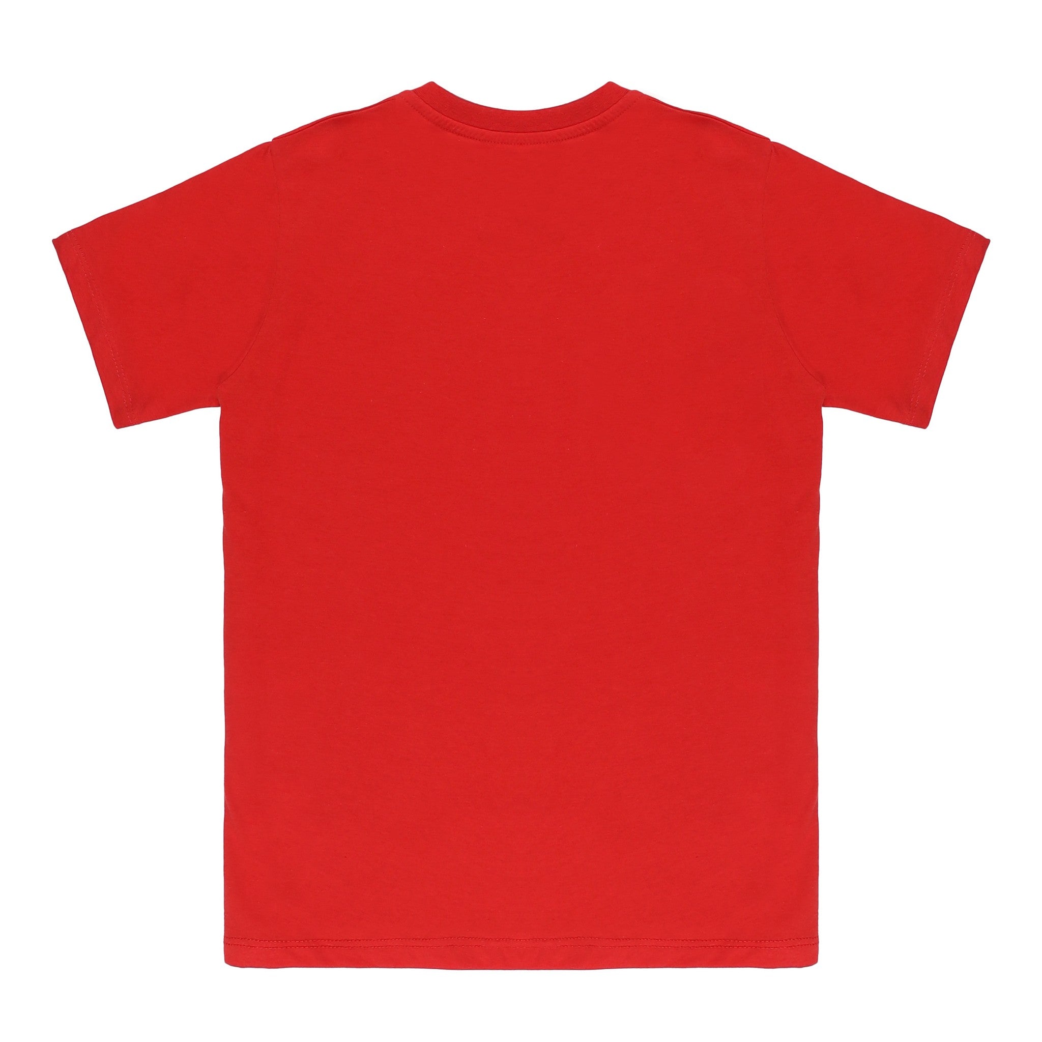 Ride The Wave Print Red T-Shirt