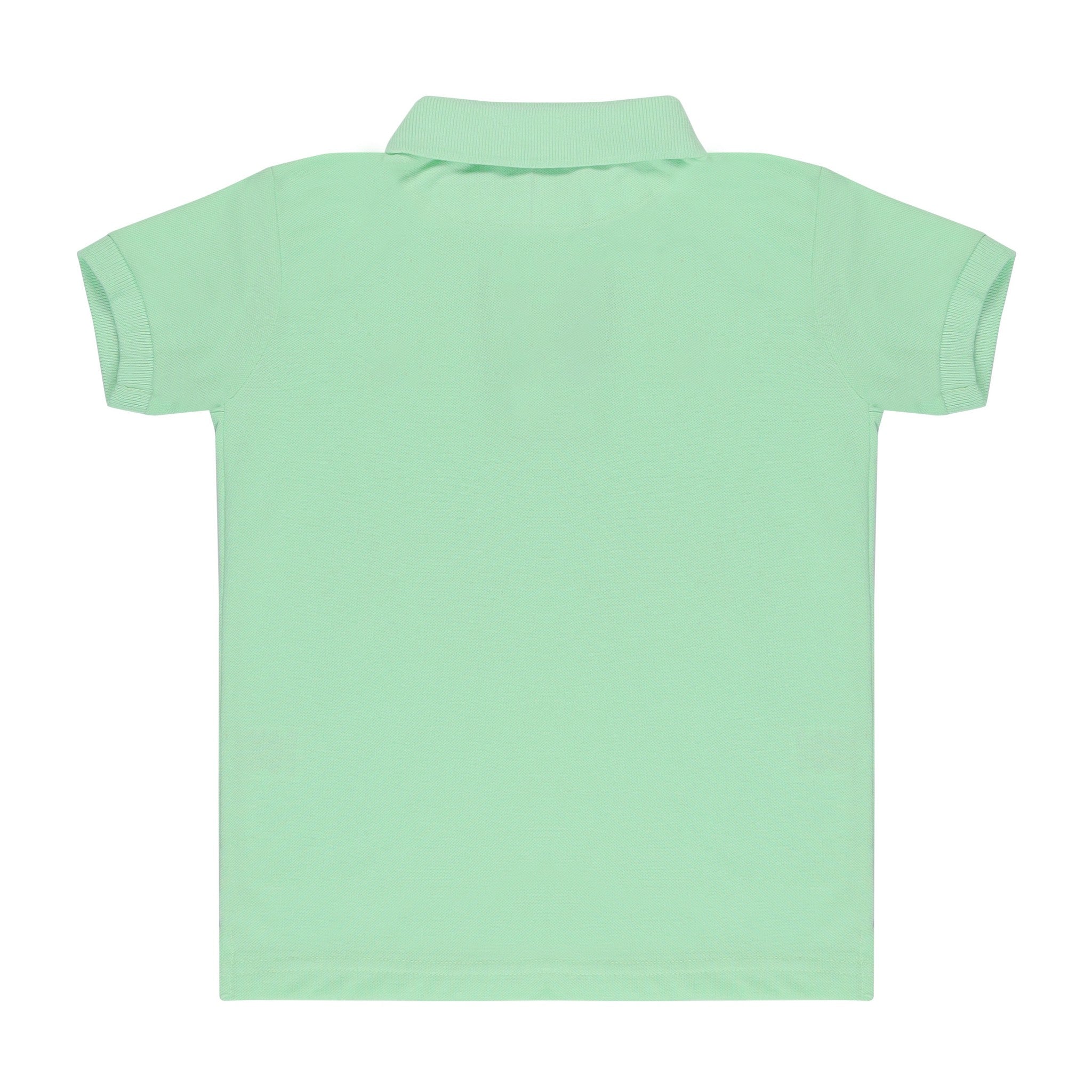 قميص بولو أخضر