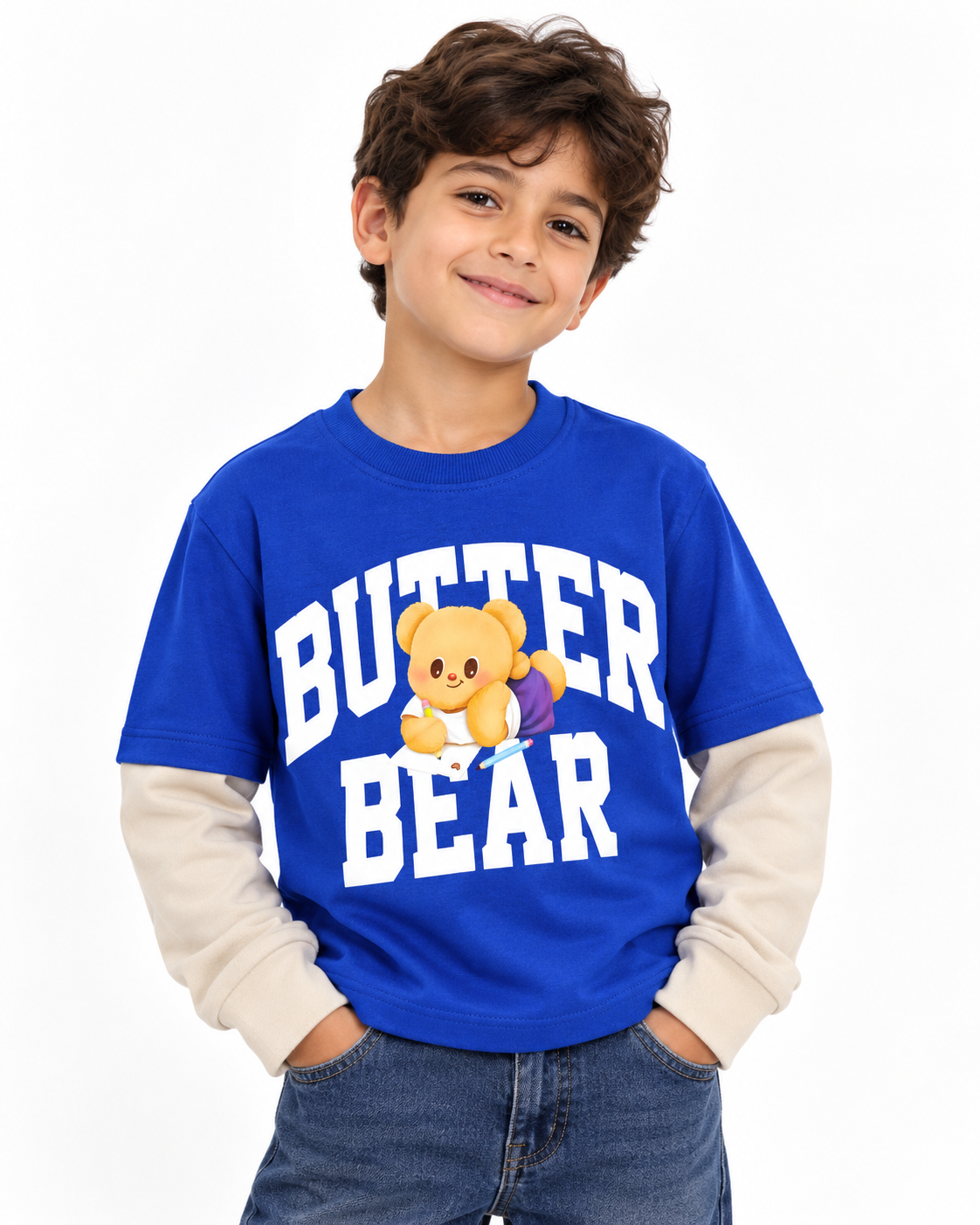 Boys Printed Long Sleeves T-Shirt
