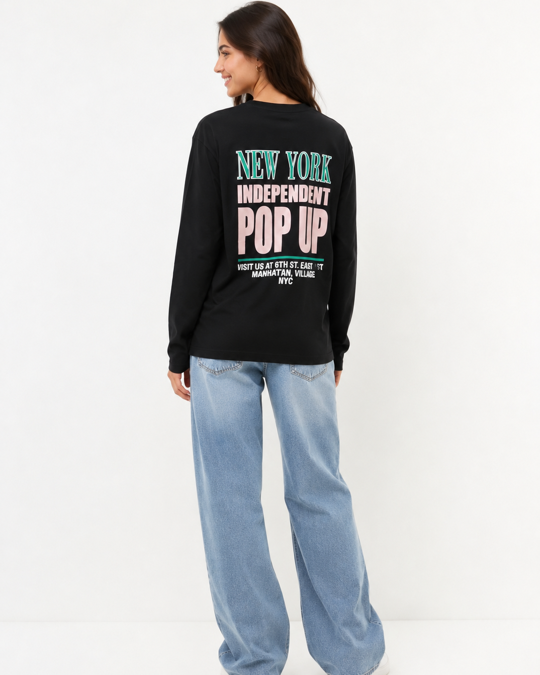 Women Printed Long Sleeves T-shirt