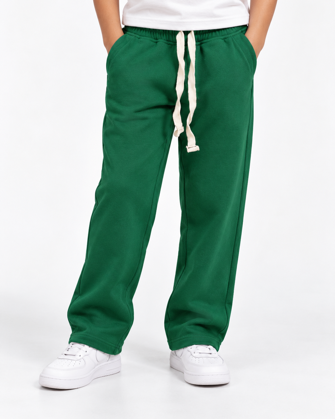 Boys Plain Pant Wide leg Fit