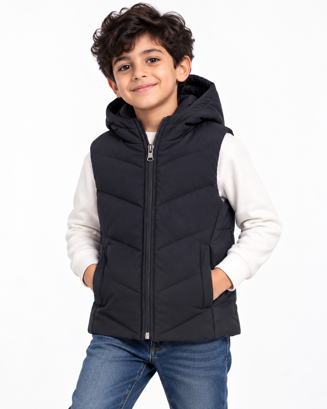 Boys Waterproof Sleeveless Vest