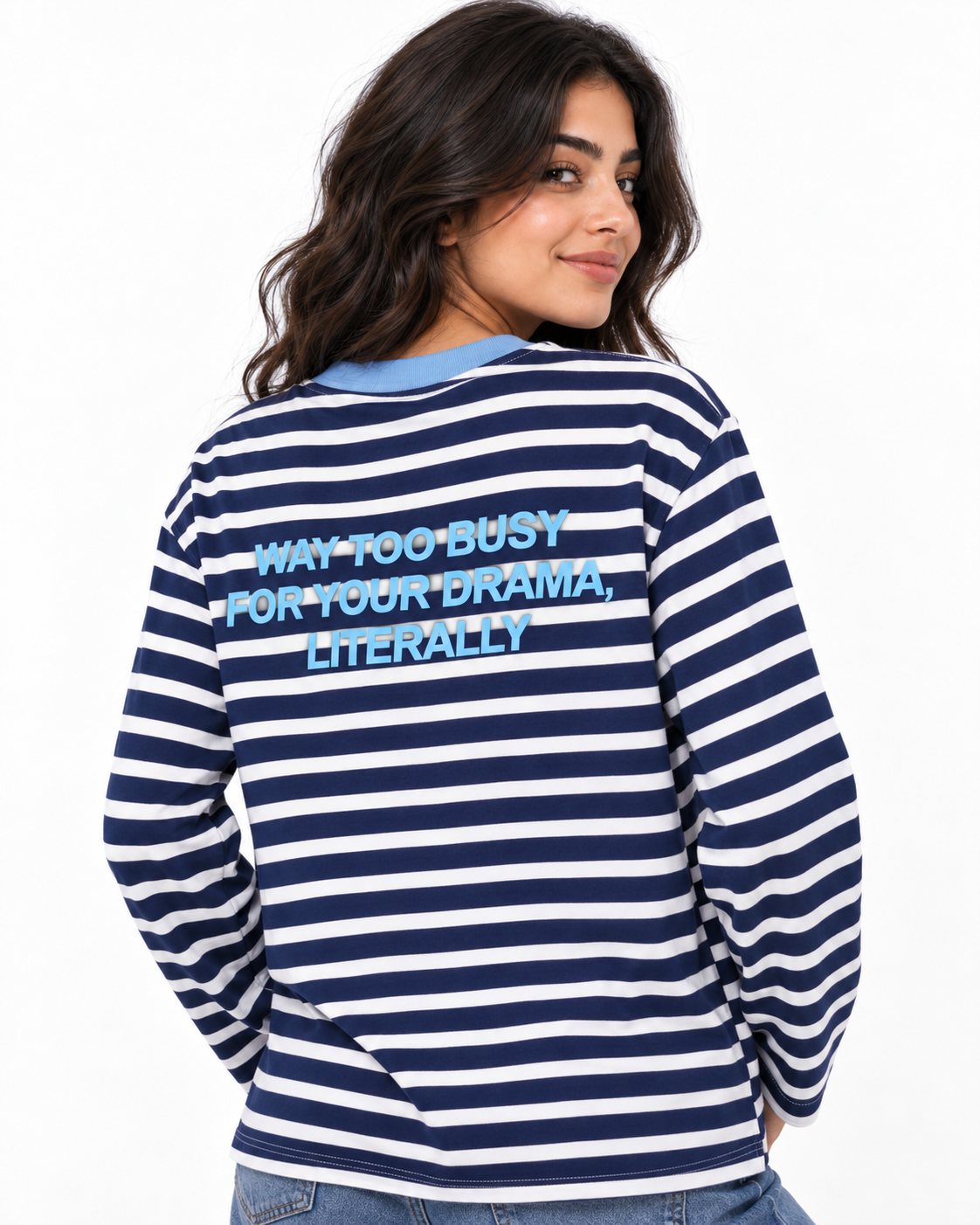 Women Stripped Long Sleeves T-Shirt