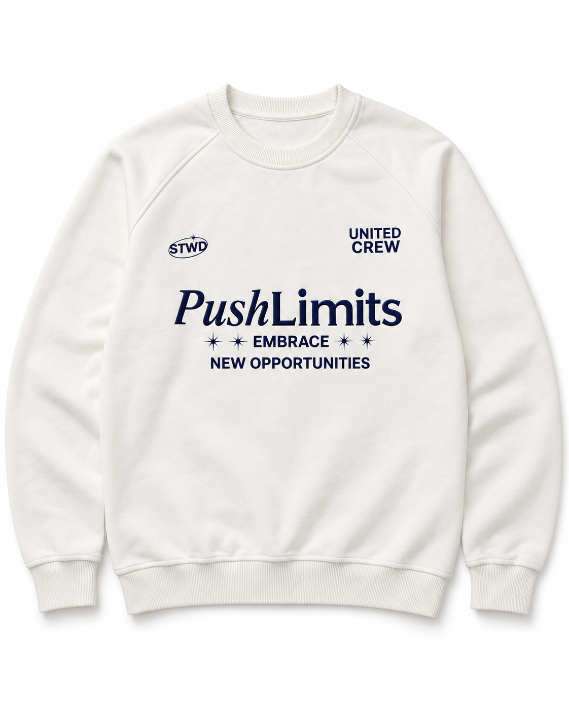 Men Printed Push Limits Sweatshirt