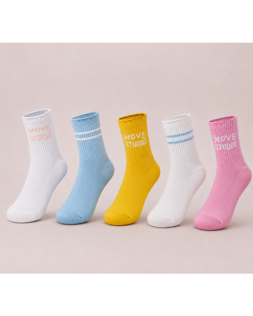 Girls Cotton Socks 5Pc