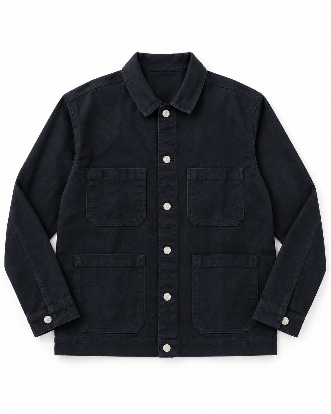 Men Gabardine Jacket W/4Pocket