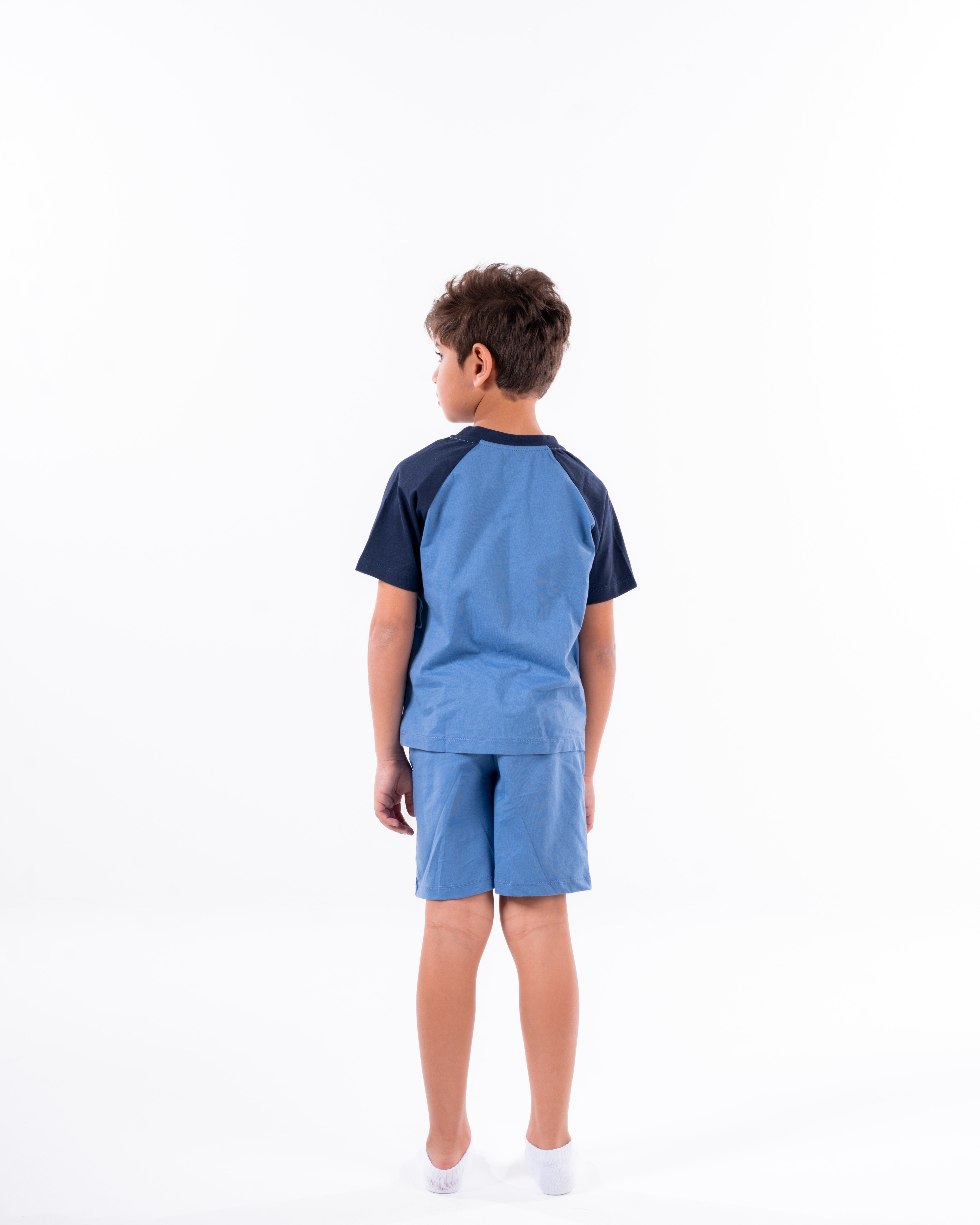 Boys Printed Here Comes The Wave Pyjama