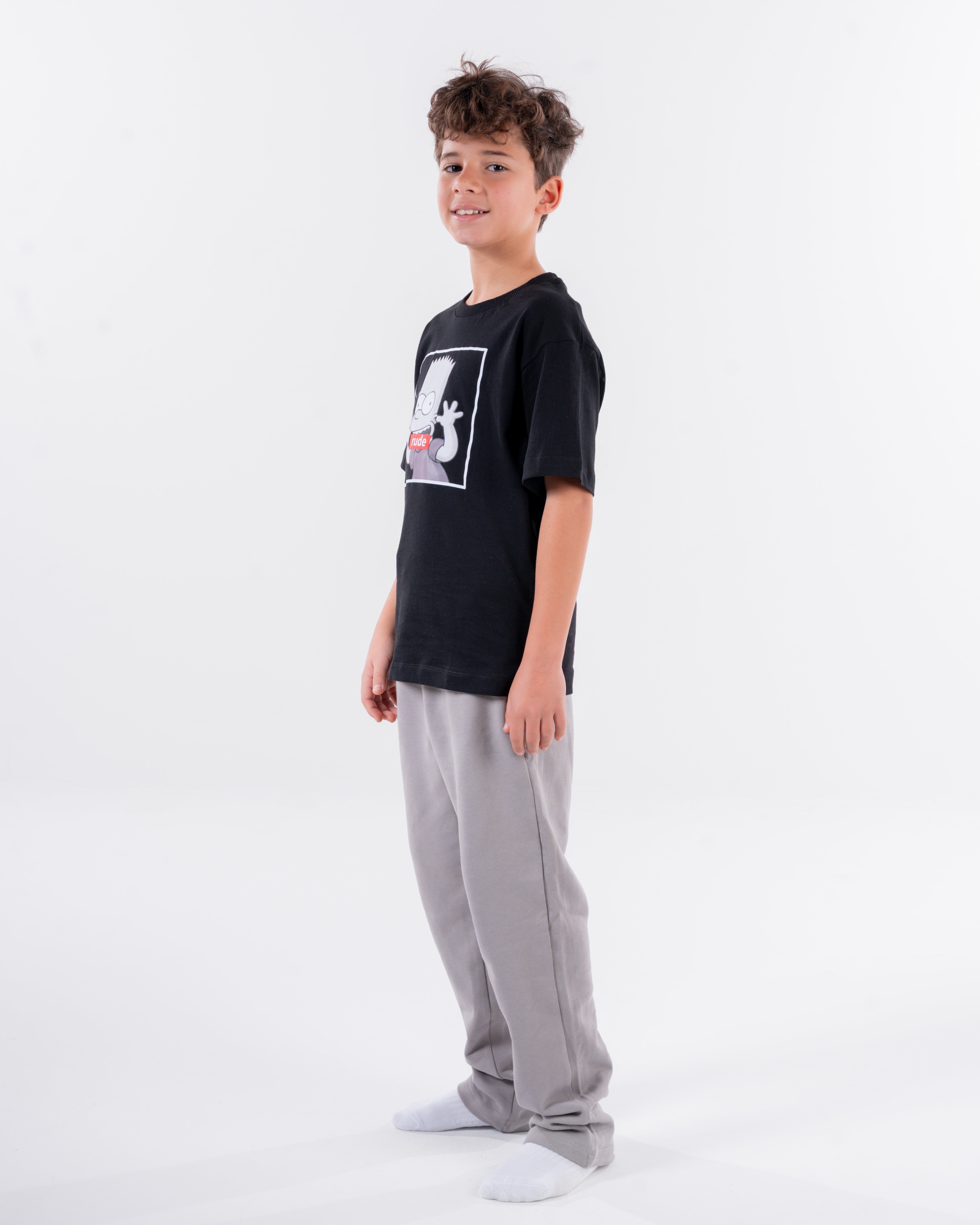 Boys Printed Rude Half Sleeves Pyjama