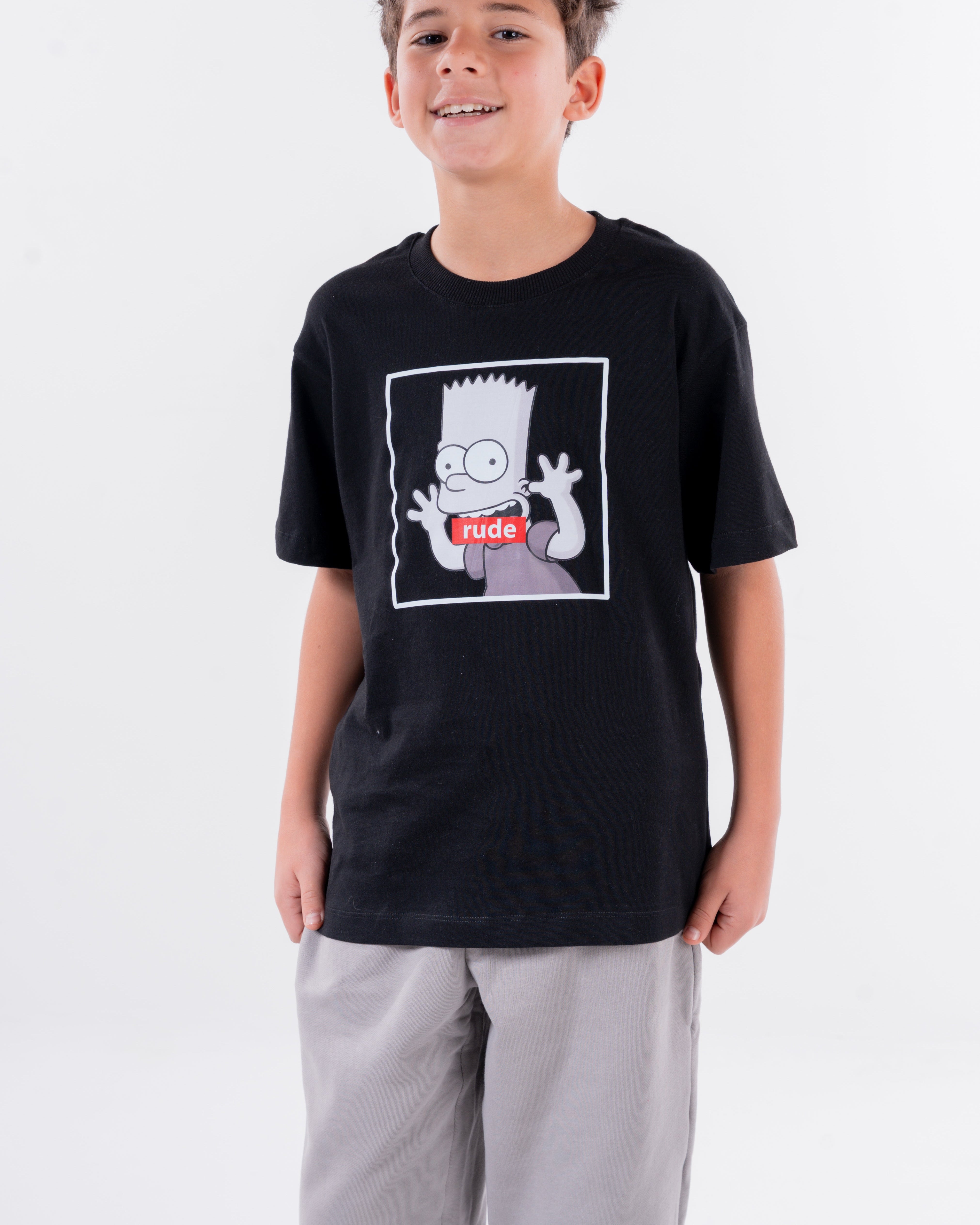 Boys Printed Rude Half Sleeves Pyjama