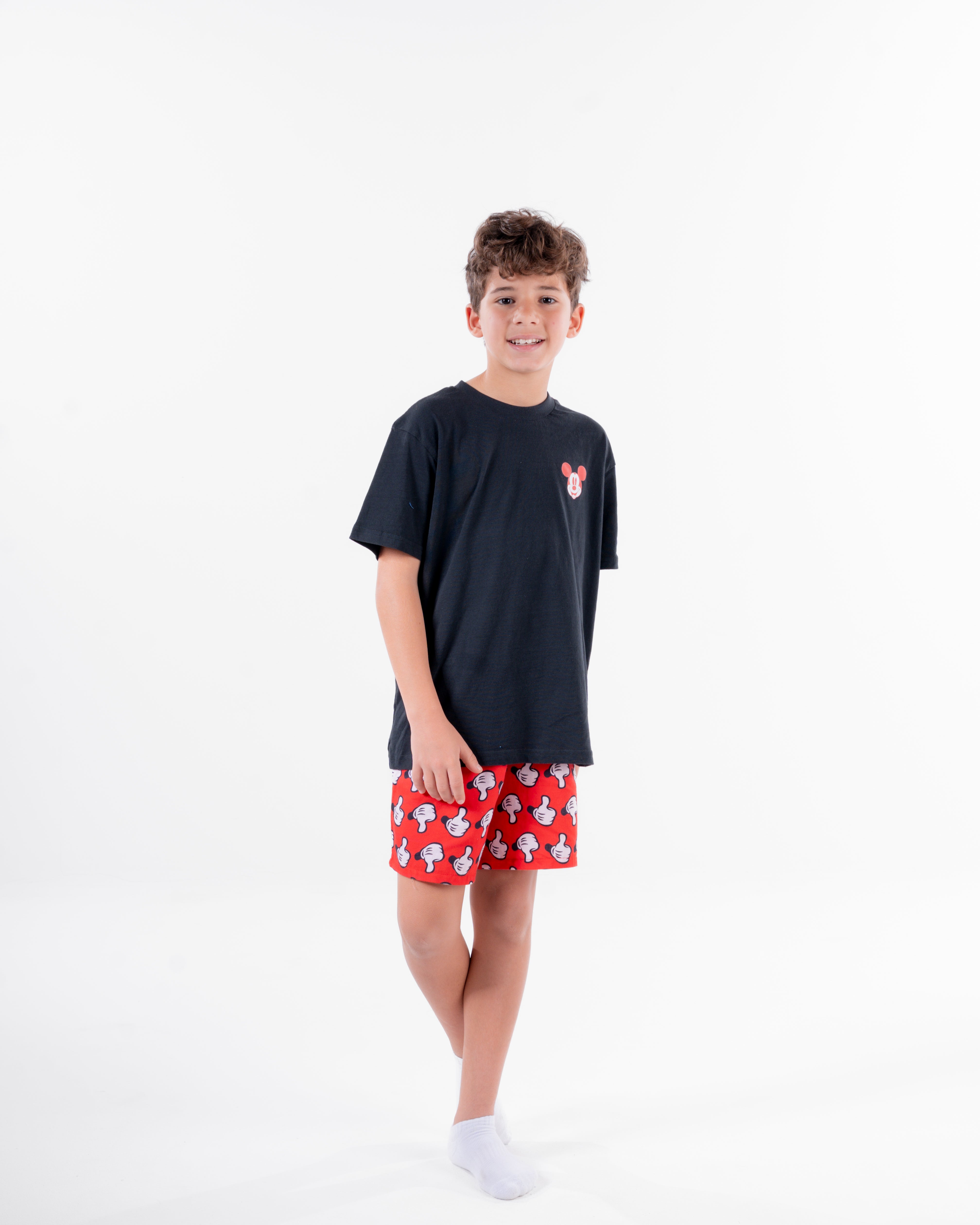 Boys Pyjama Printed Half Sleeves Top
