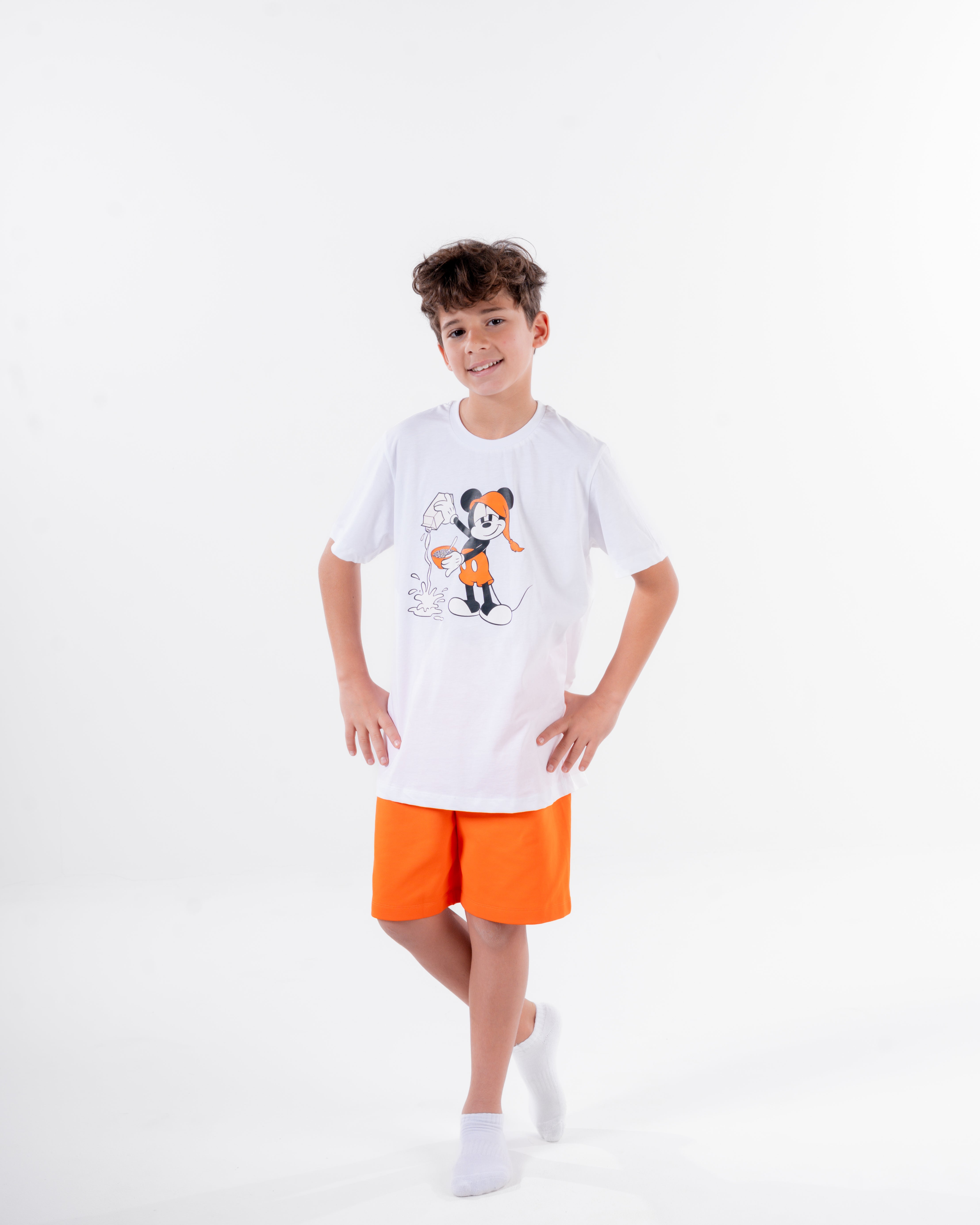 Boys Printed Half Sleeves Pyjama