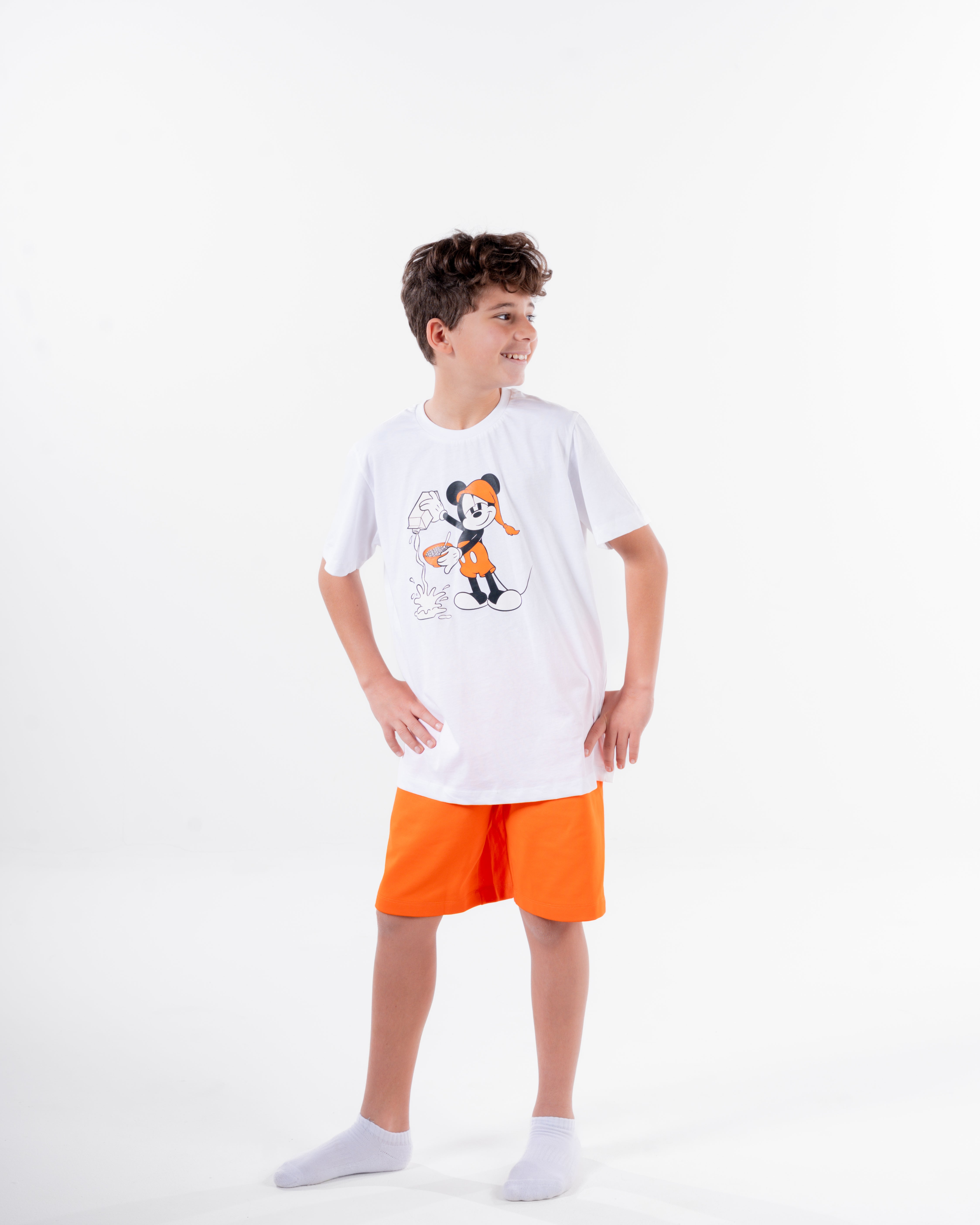 Boys Printed Half Sleeves Pyjama