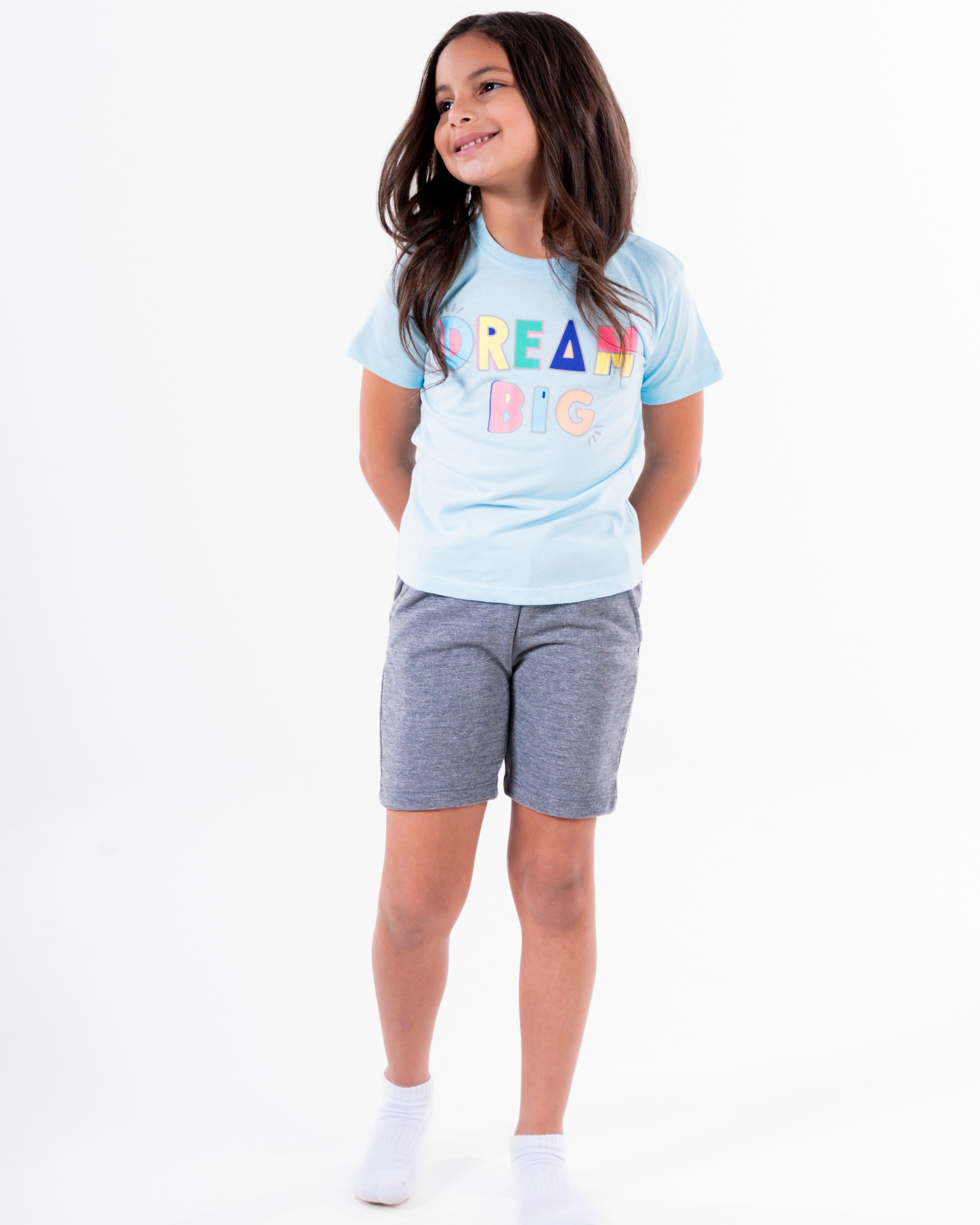 Girls Printed Dream Big Top Pyjama