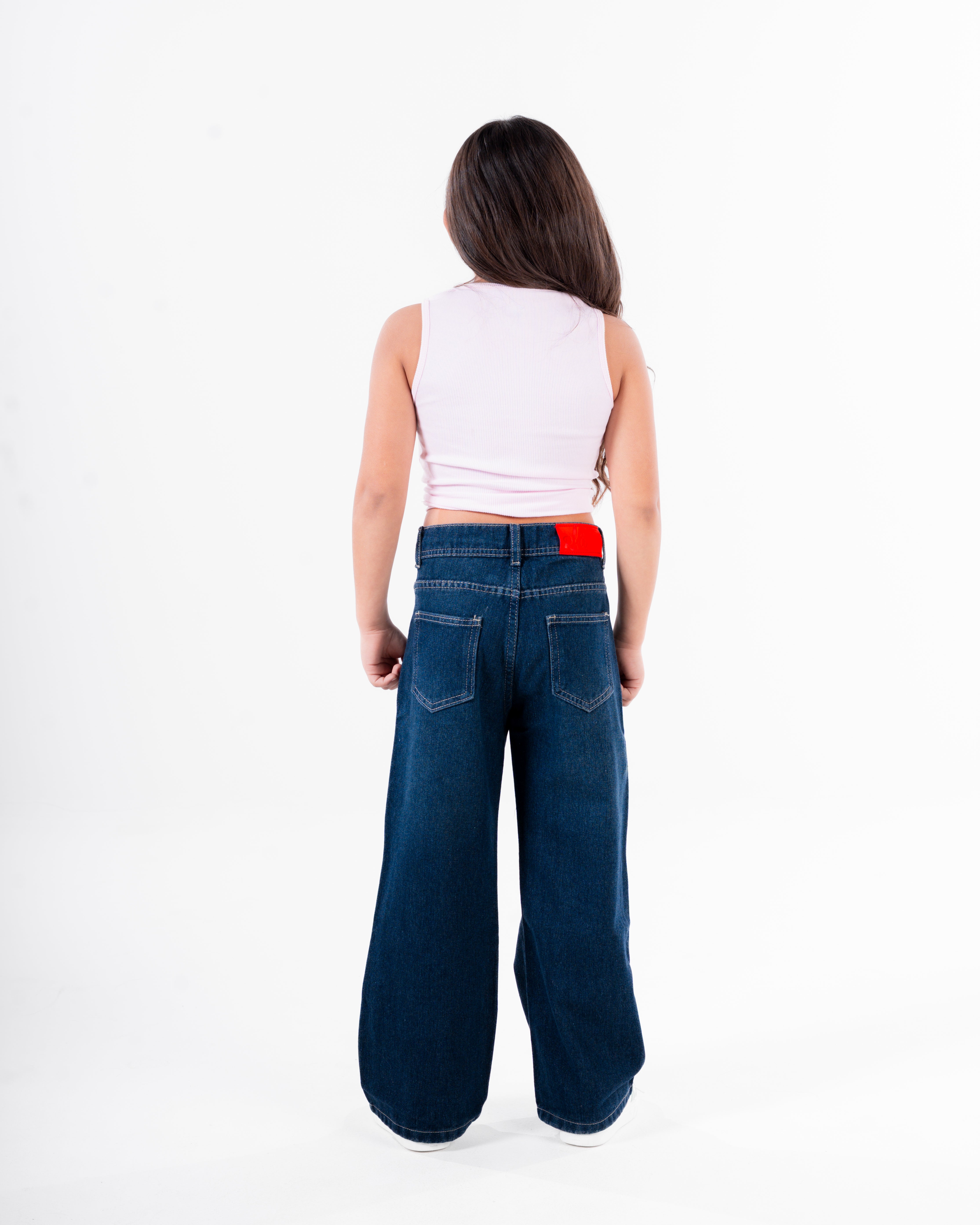 Girls Plain Cut T-Shirt