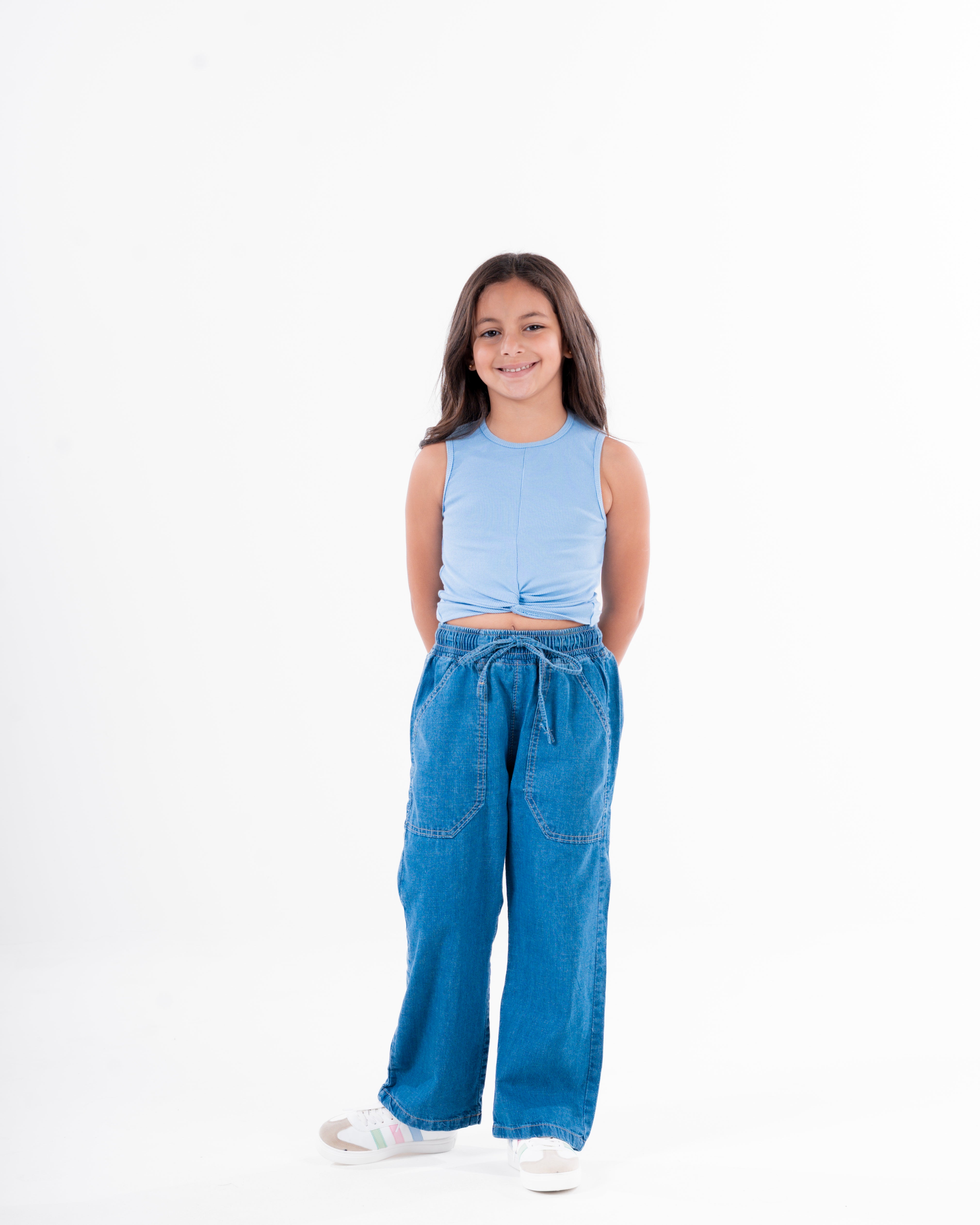 Girls Plain Cut T-Shirt