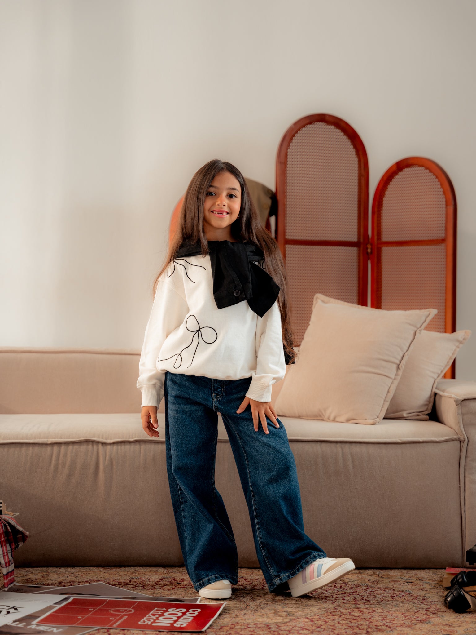 Ribbons Girl SweatShirt