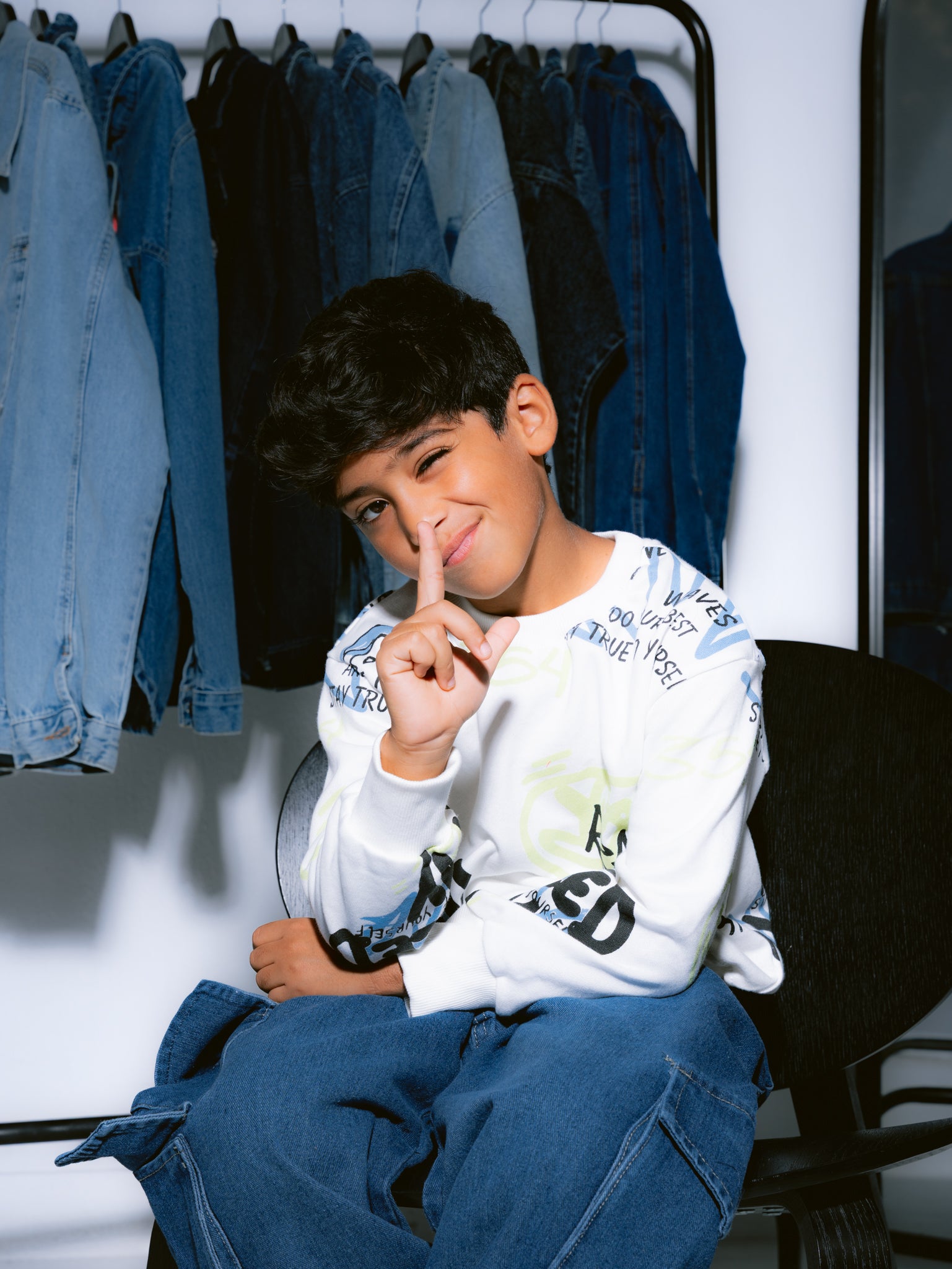 Printed Boy Sweat Shirt