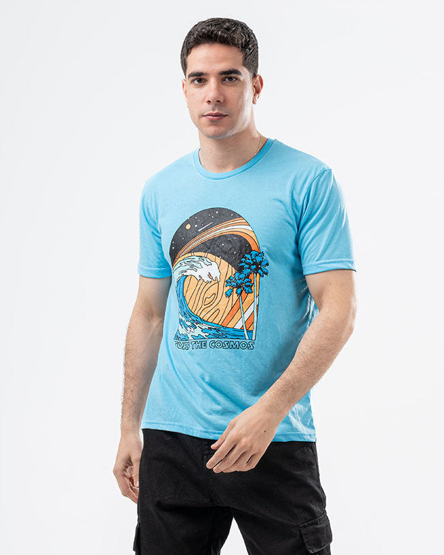Short Sleeves Mens Printed T-shirt