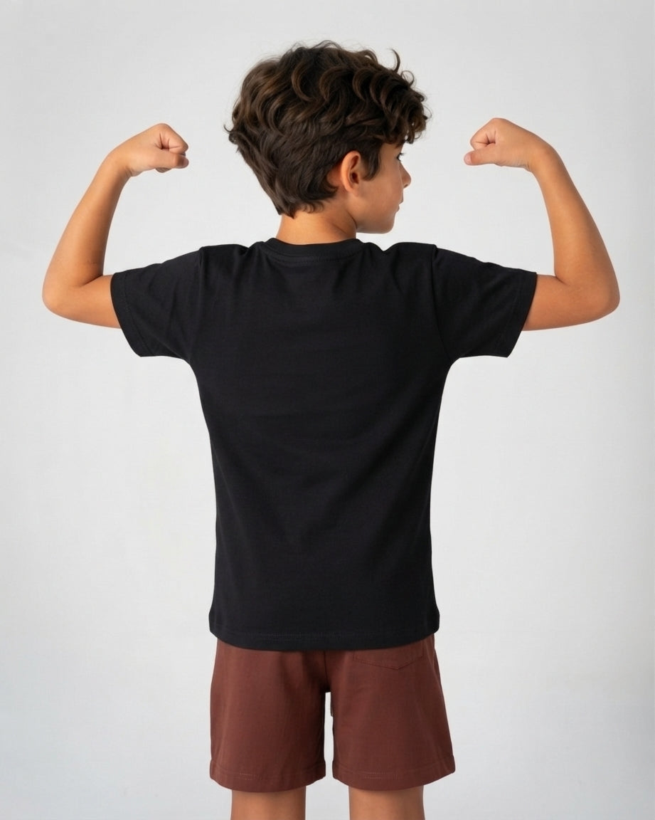 Boys Printed Half Sleeves T-shirt