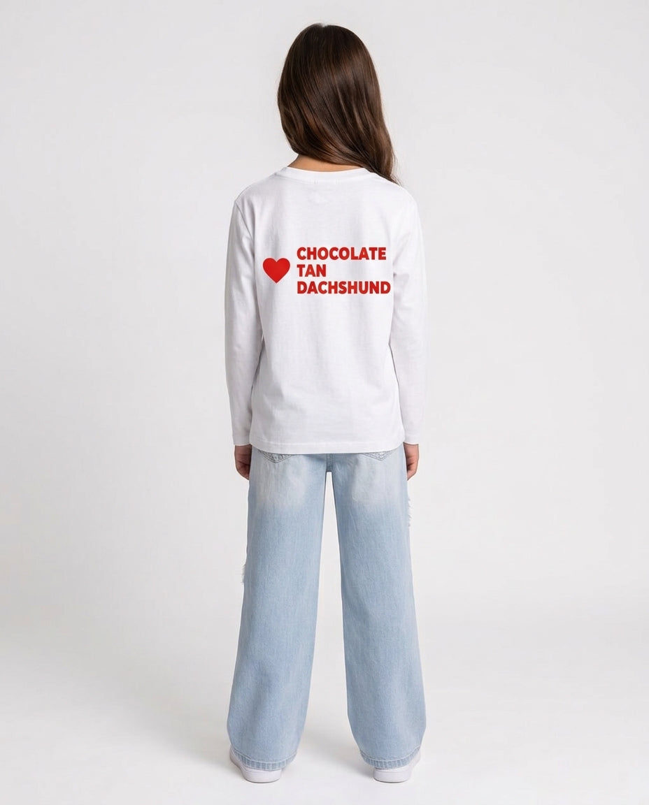 Girls Printed Long Sleeves T-Shirt