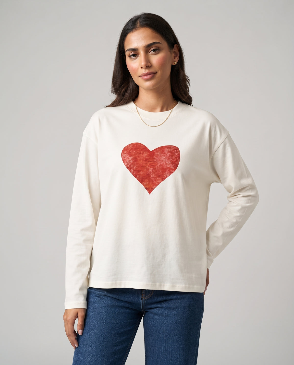 Women Printed Long Sleeves T-Shirt