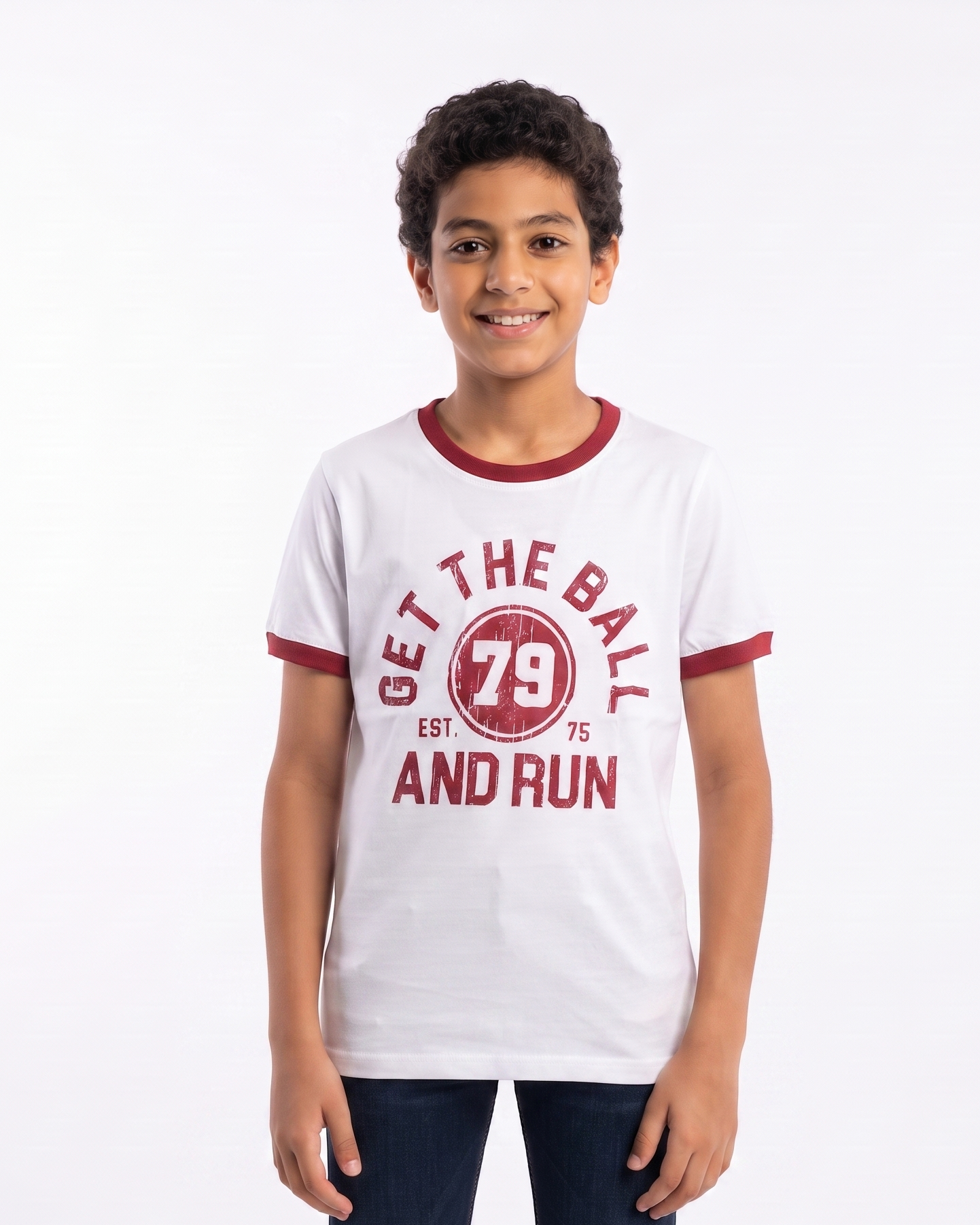 Boys Printed 79 Half Sleeves T-shirt