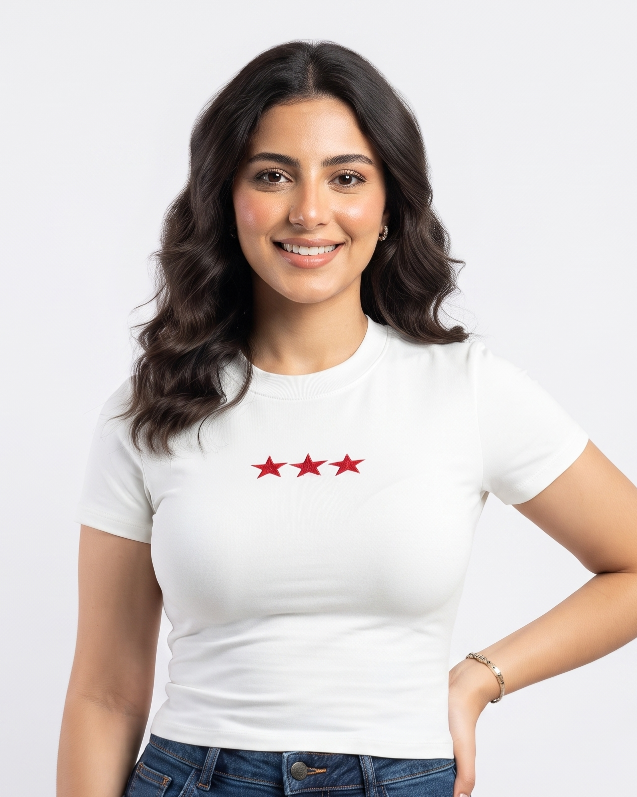 Women Printed Half Sleeves T-shirt