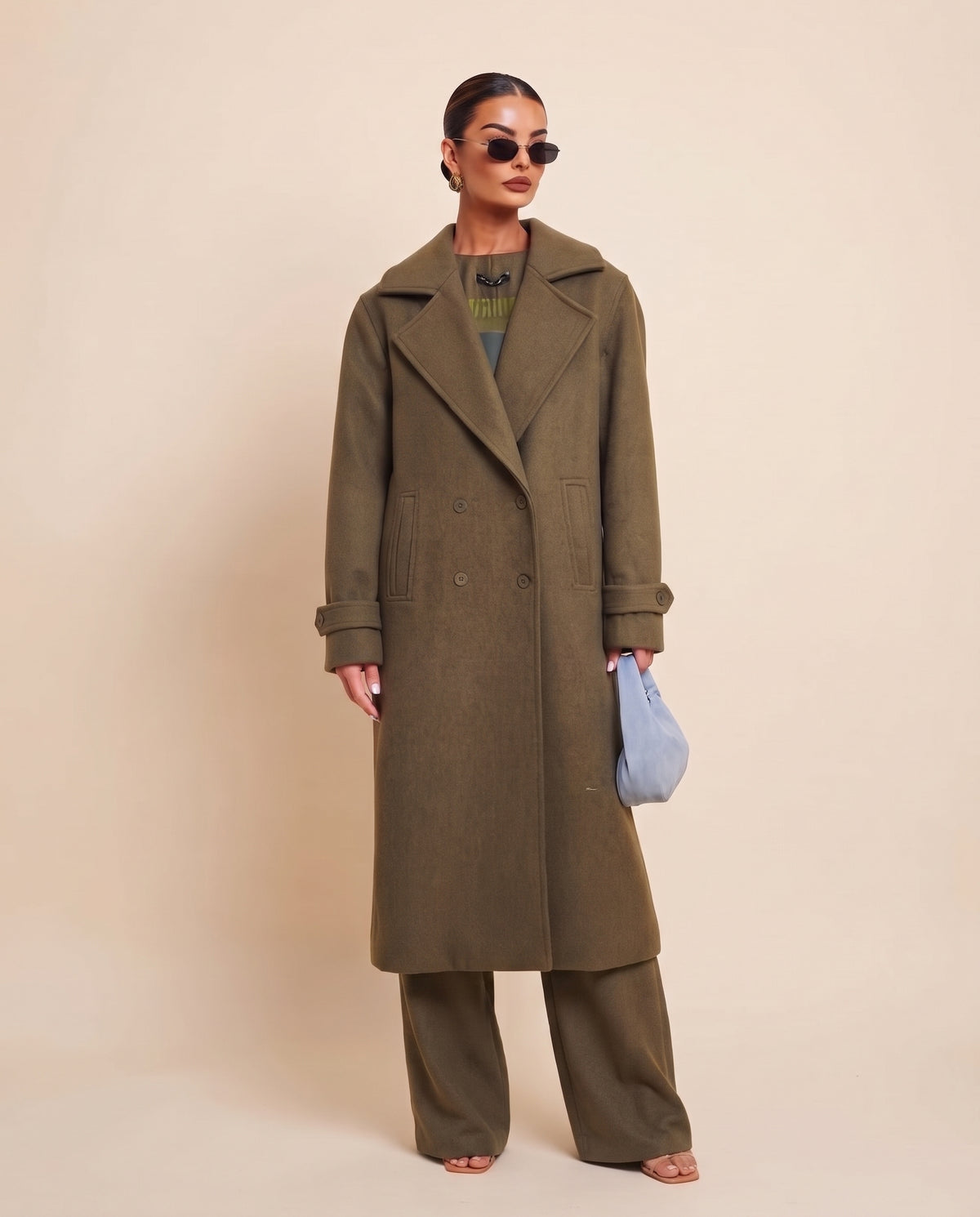 Women Gogh Coat W/2 Pockets