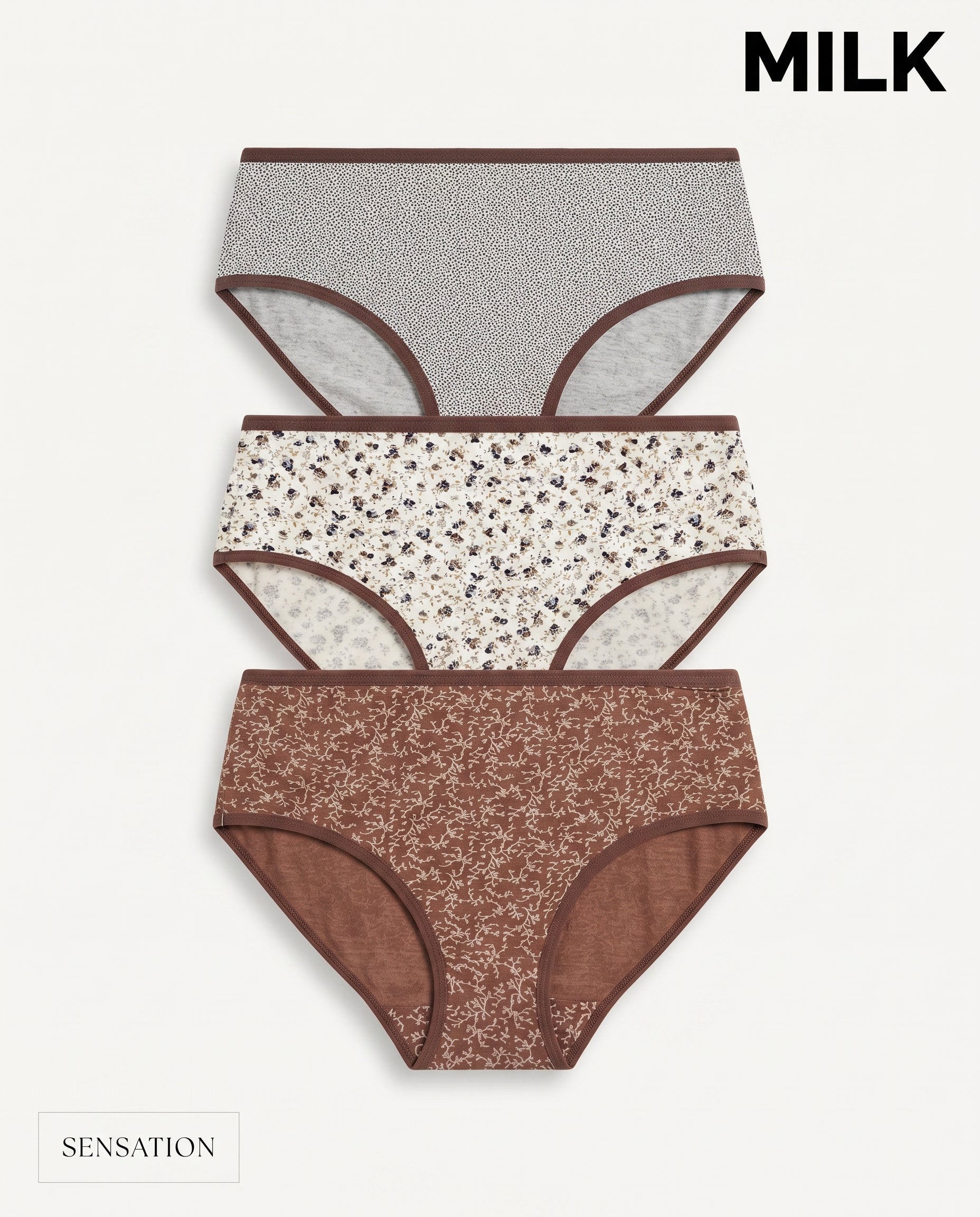 Milk Women’s Classic Brief 3PC