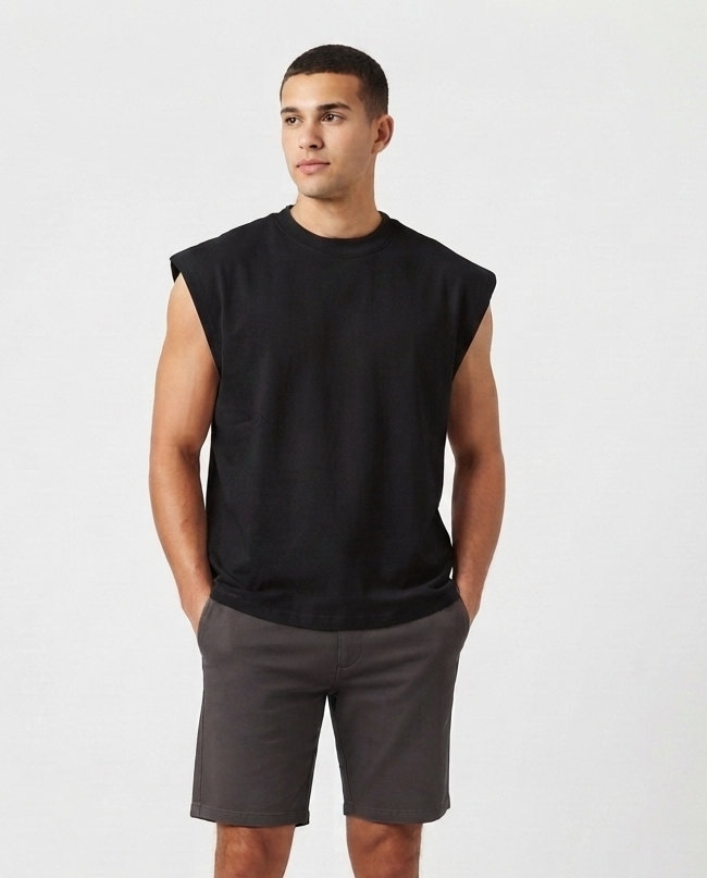 Men Plain Cut T-shirt