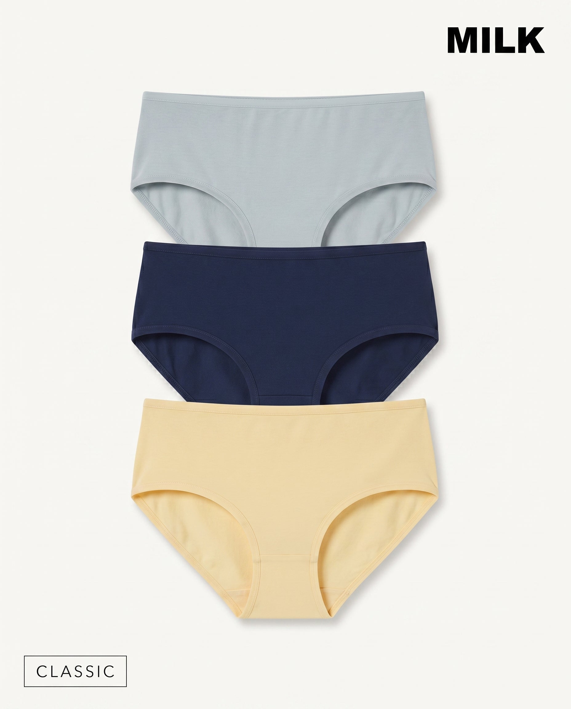Milk Women’s Classic Brief 3PC