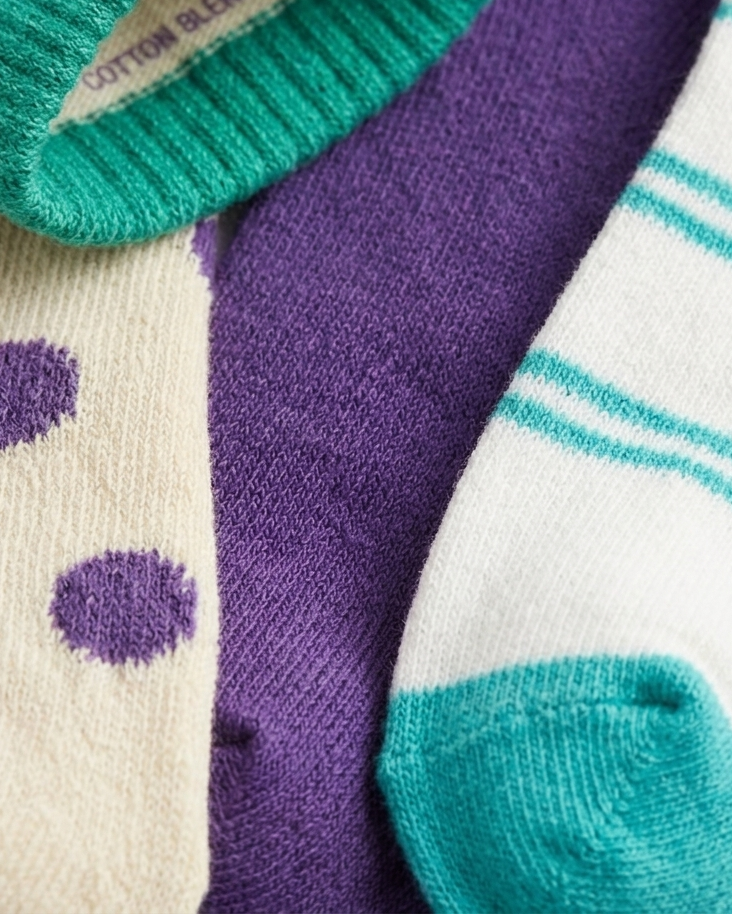 Kids Socket Socks Pack 3pcs GS2612
