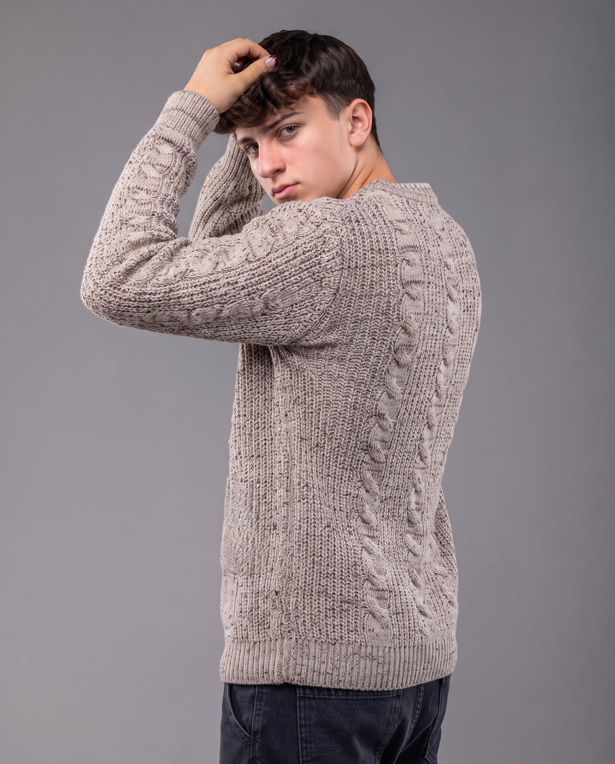 Men Pullover Round Neck