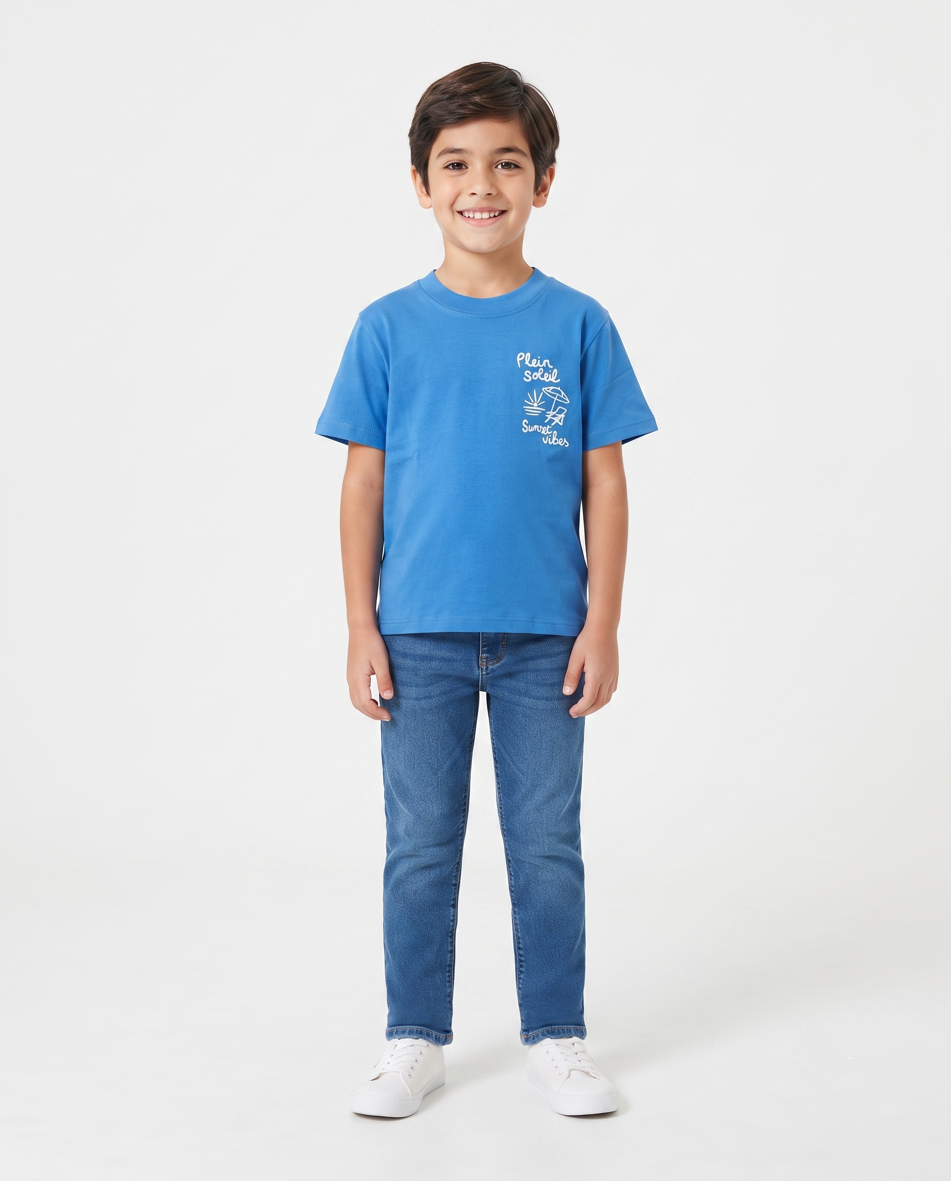Boys Printed Half Sleeves T-shirt