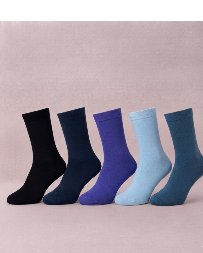 Boys Cotton Socket Socks  5Pc