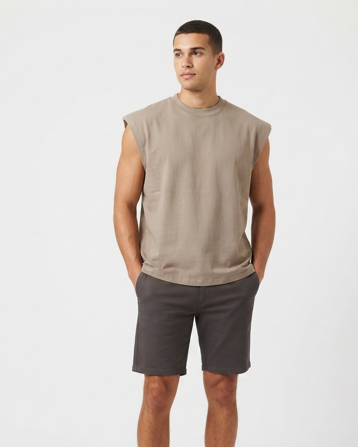 Men Plain Cut T-shirt