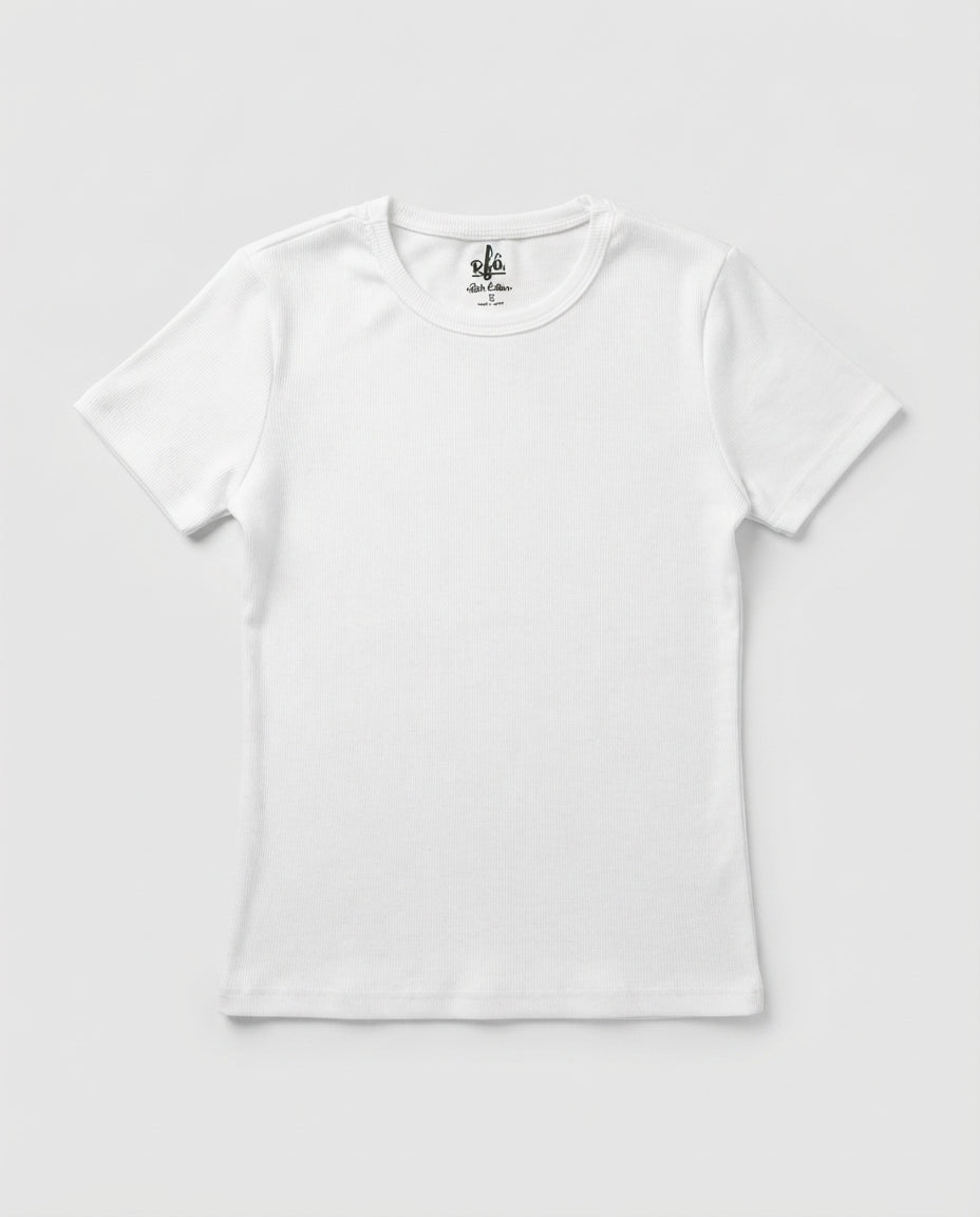 Women Plain Basic Half Sleeves T-shirt