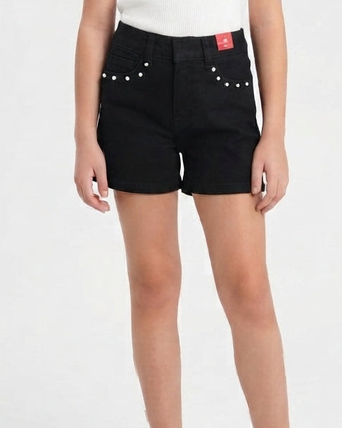 Girls Gabardine Short W/5Pocket