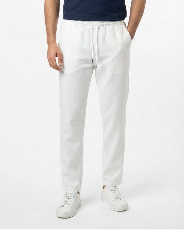 Men Linen Casual Pant