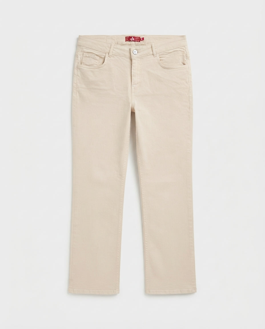 Women Gaberdine Pant Wide Leg