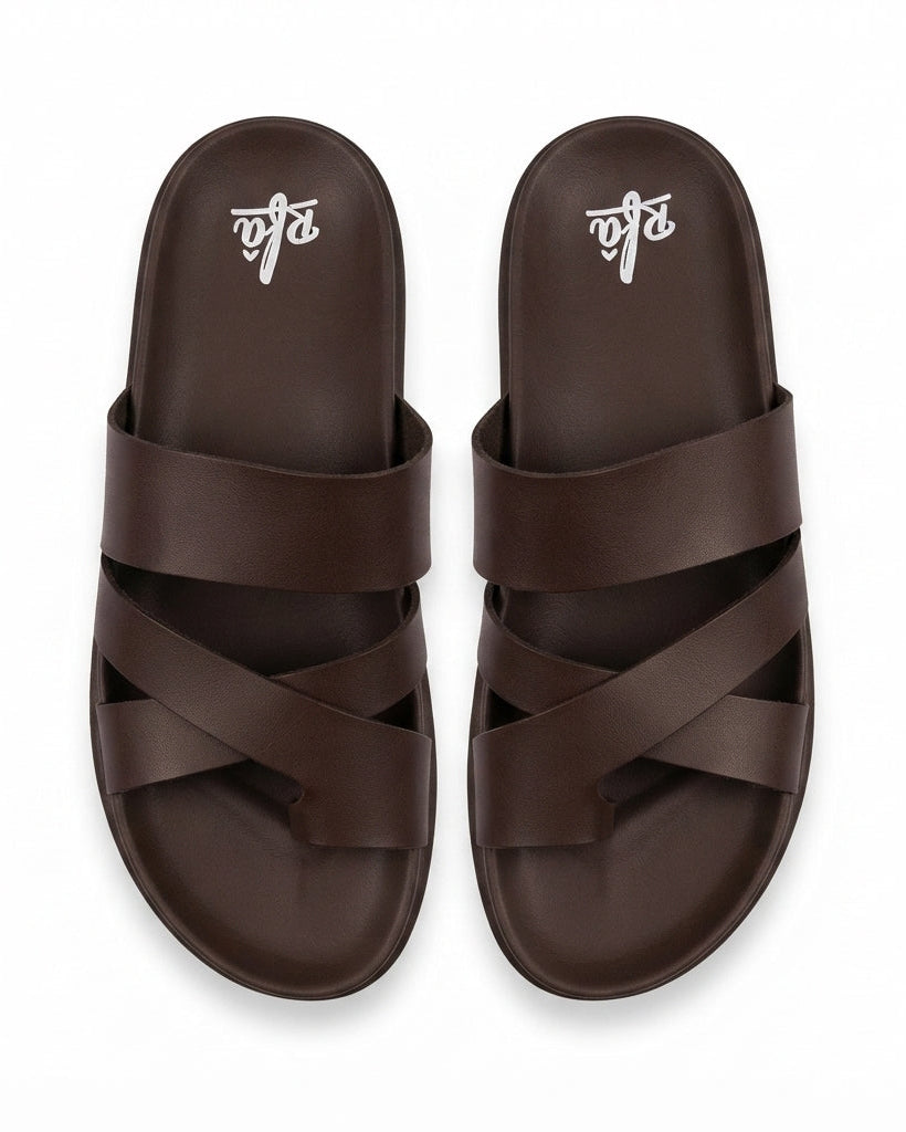 Men  Genuine leather Slipper