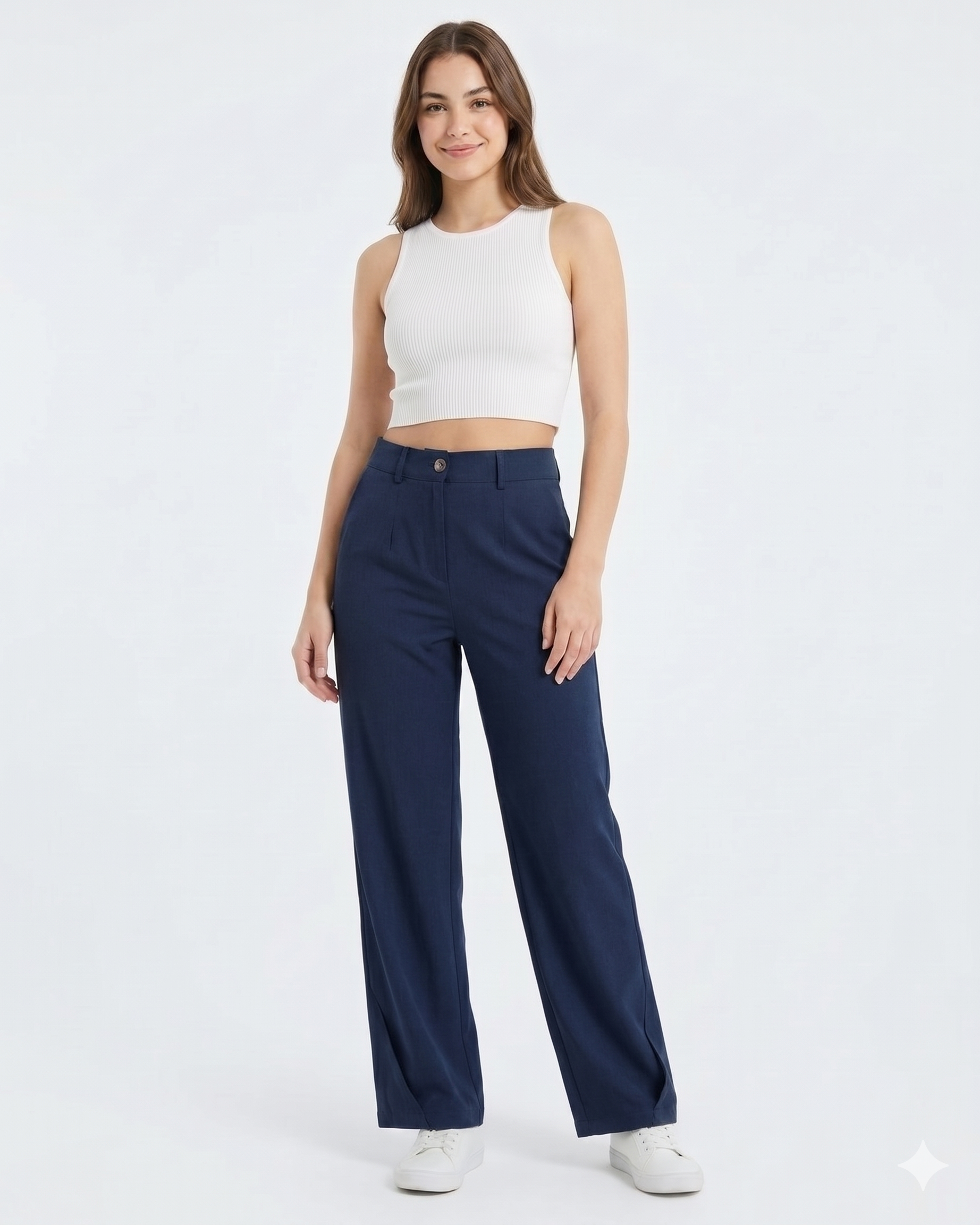 Women Plain Casual Pant