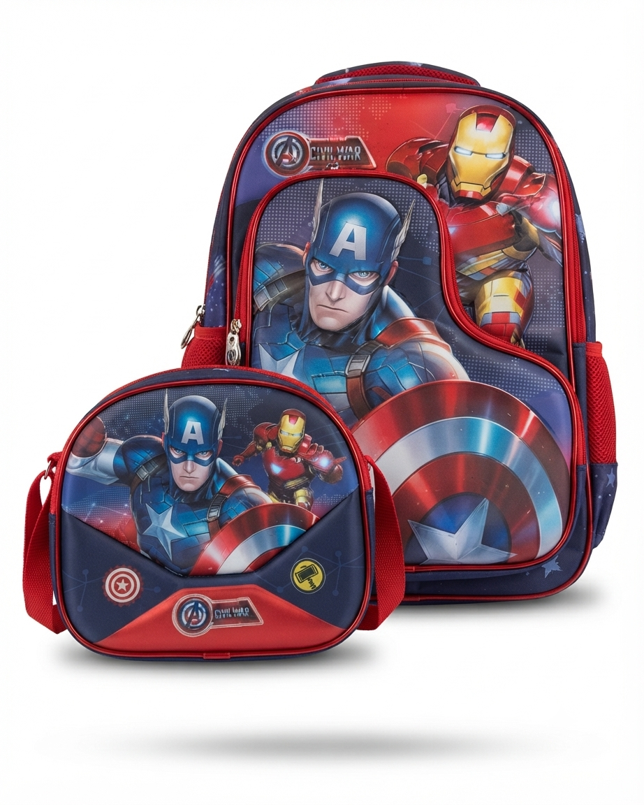 School Backpack 3Pc