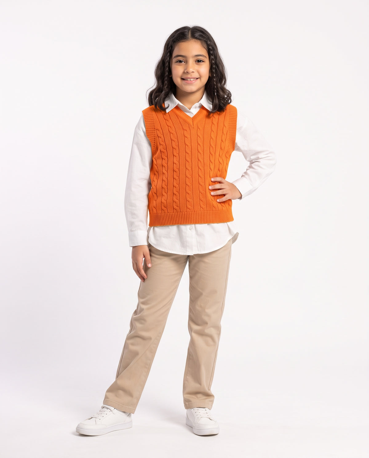 GIRLS SLEEVELESS VEST