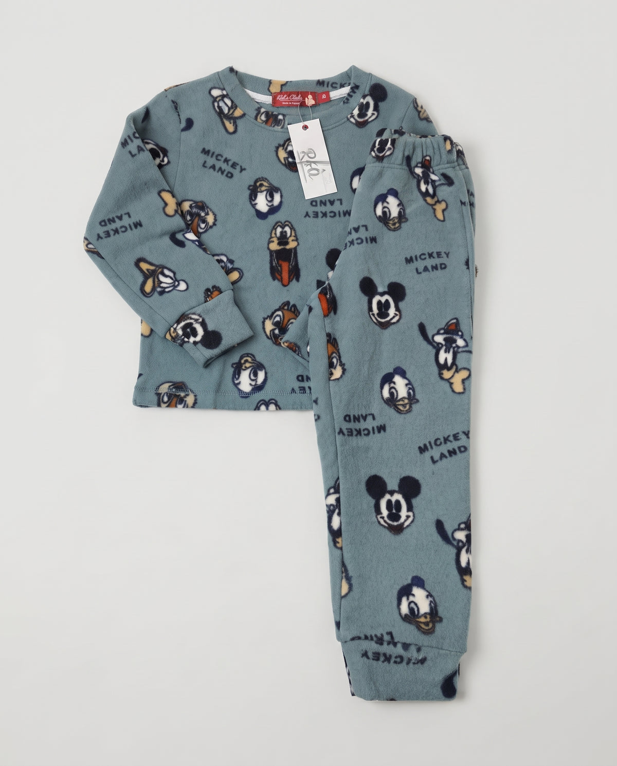 Boys Printed Mickey Long Sleeves Pyjama