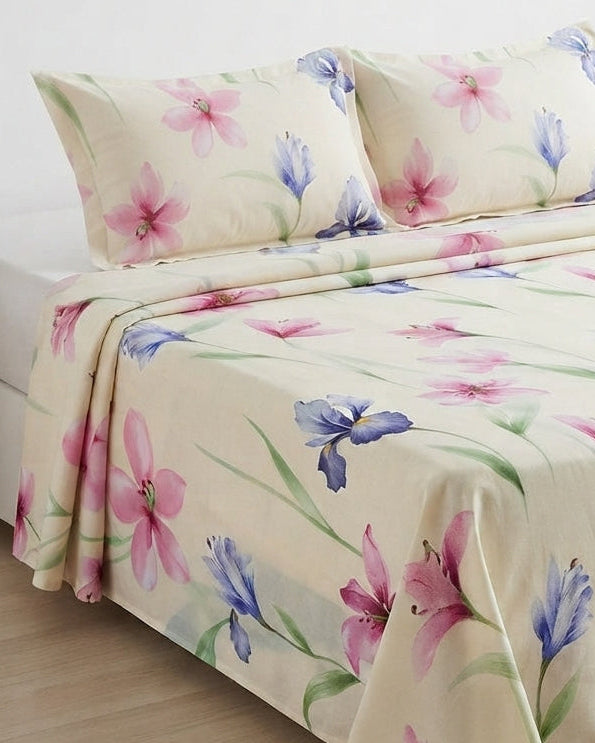 Bed FLat Sheet Set 3pc 240*260CM